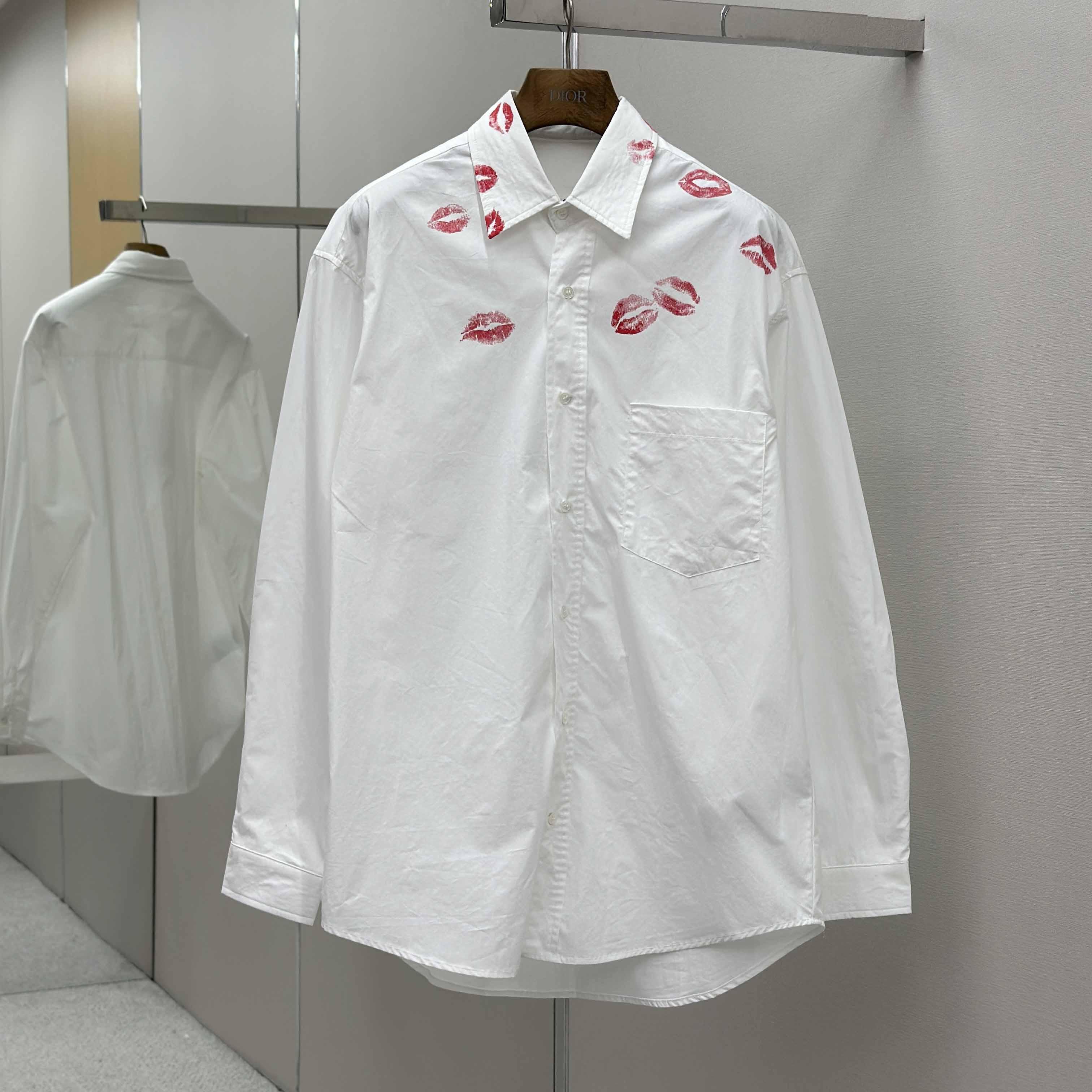 Maison Margiela Artisanal "Kiss" Shirt - DopestKickz