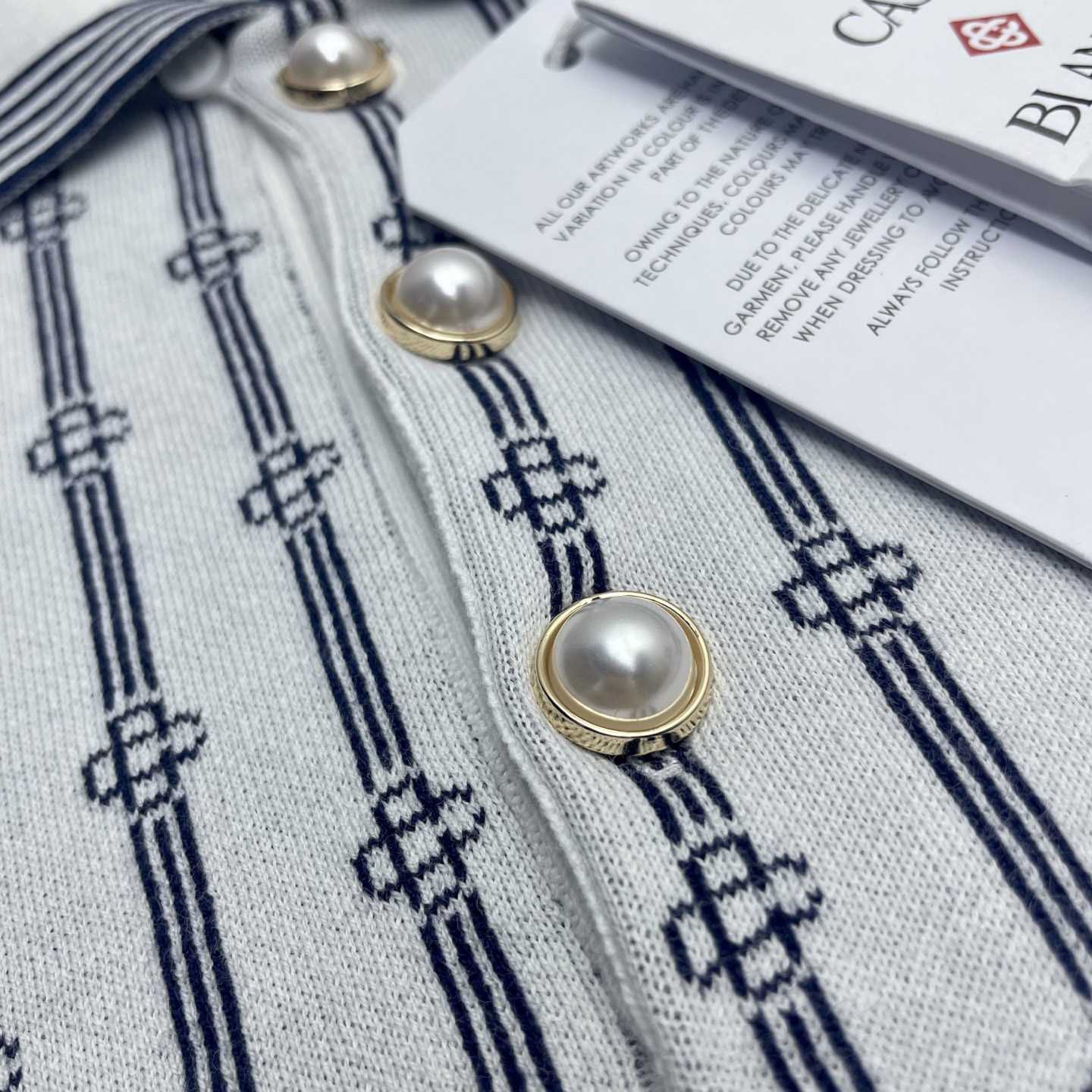 Casablanca Monogram Polo Shirt    D0112 - DopestKickz