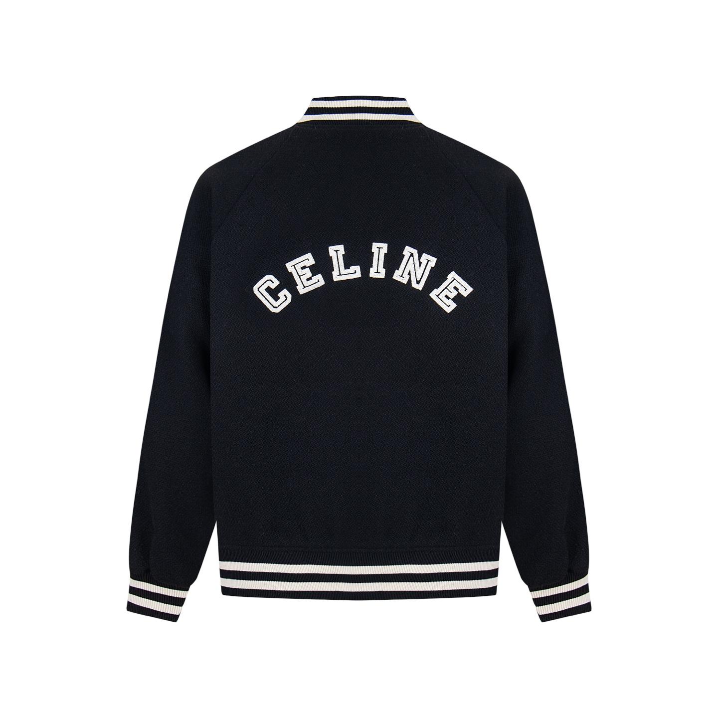 Celine Classic Teddy Jacket In Textured Wool - DopestKickz