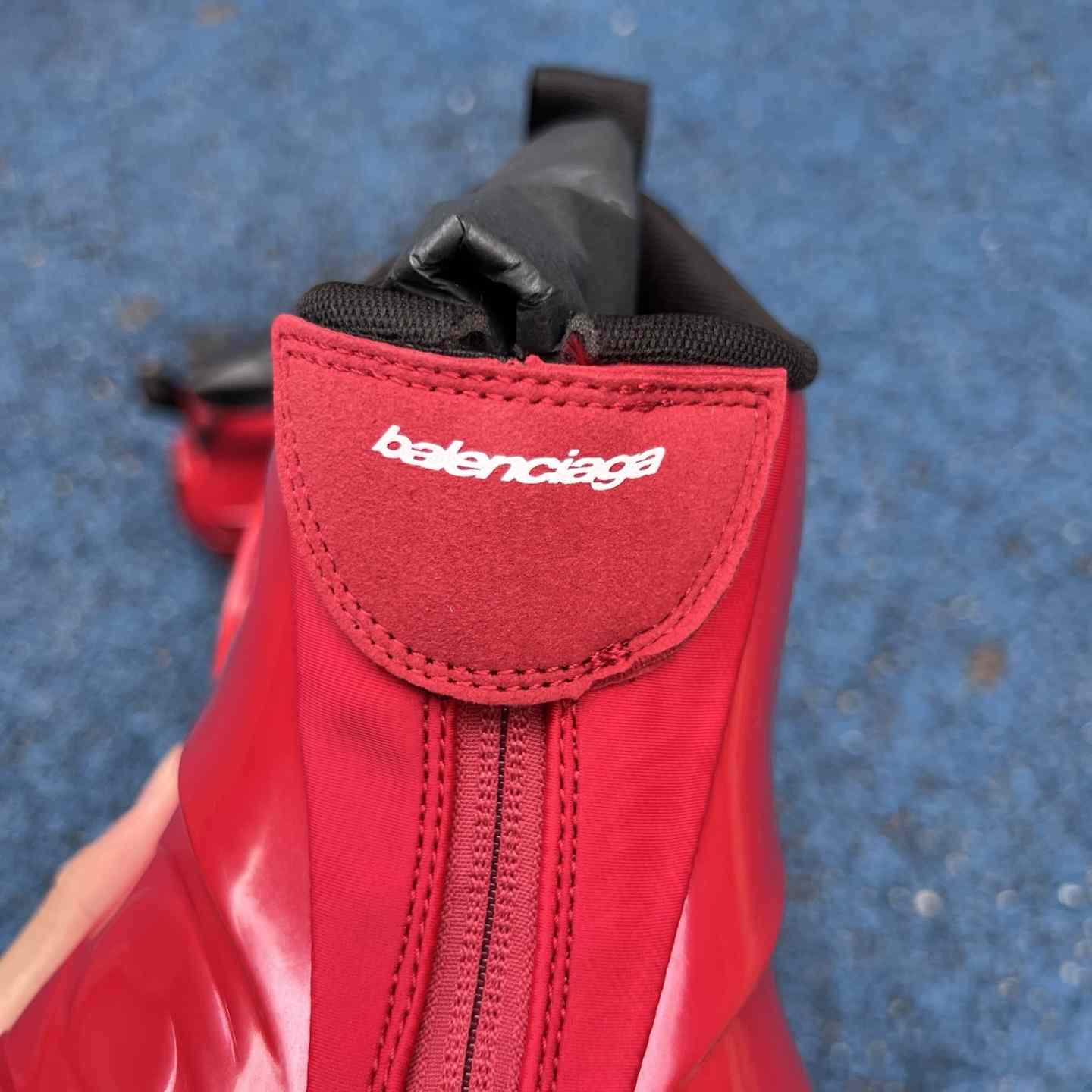 Balenciaga Basketball Sneaker 19th Edition “Black/Red” 824909WBKBM6010 - DopestKickz
