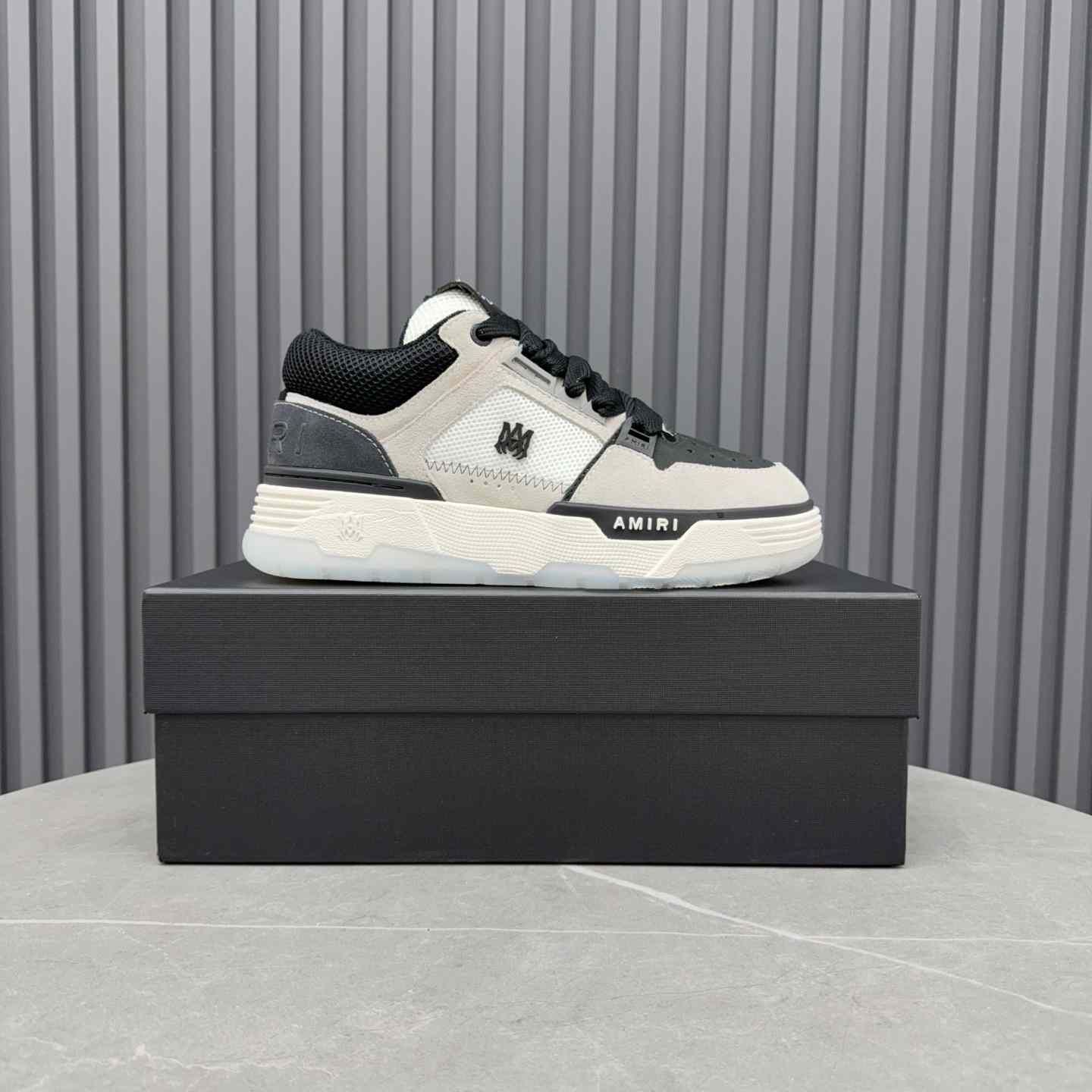 Amiri MA-1 'White Grey Black' - DopestKickz