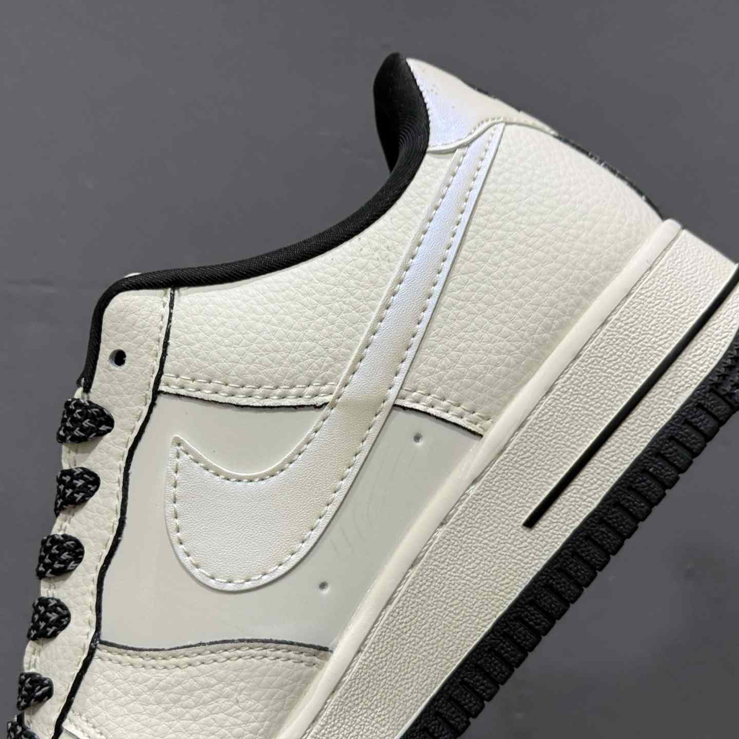 Supreme x Nike Air Force 1 ’07 Low “Sail / Black Trim” – XX3168-220 - DopestKickz