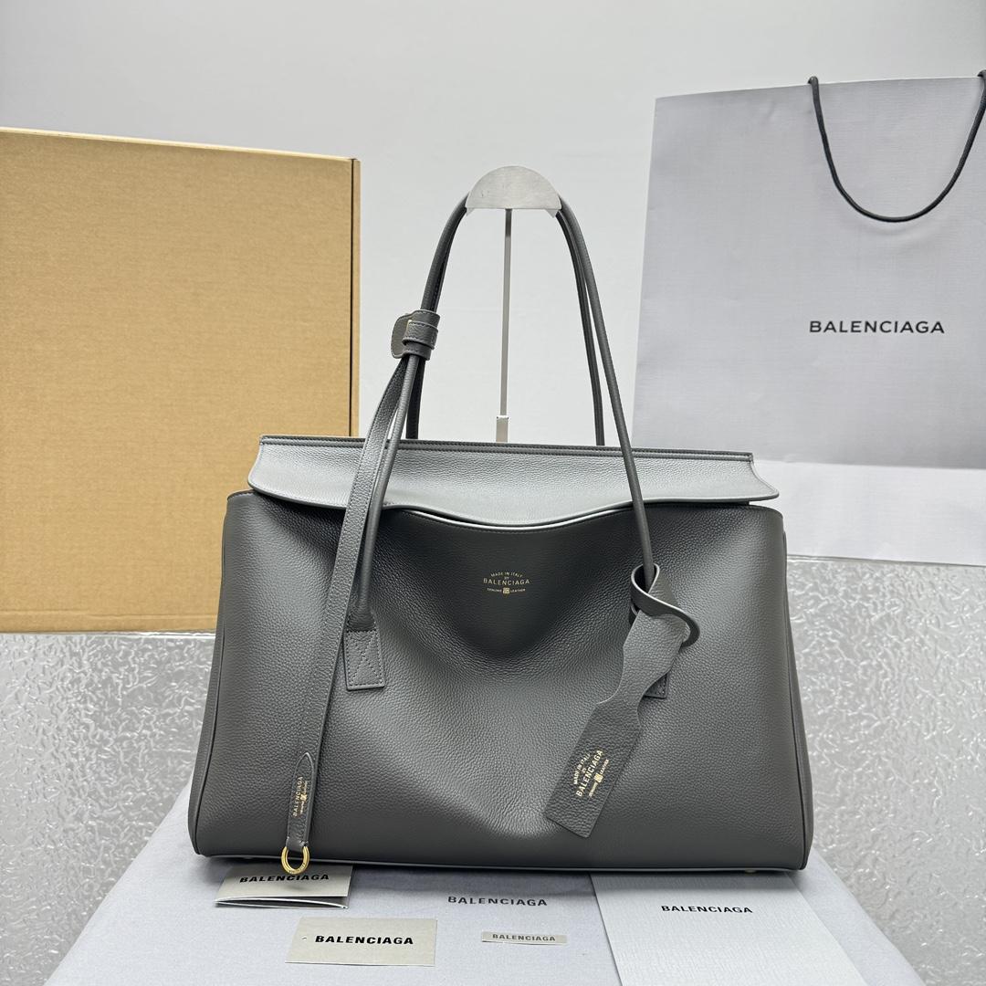Balenciaga Carrie Carry All Bag In Khaki  - DopestKickz