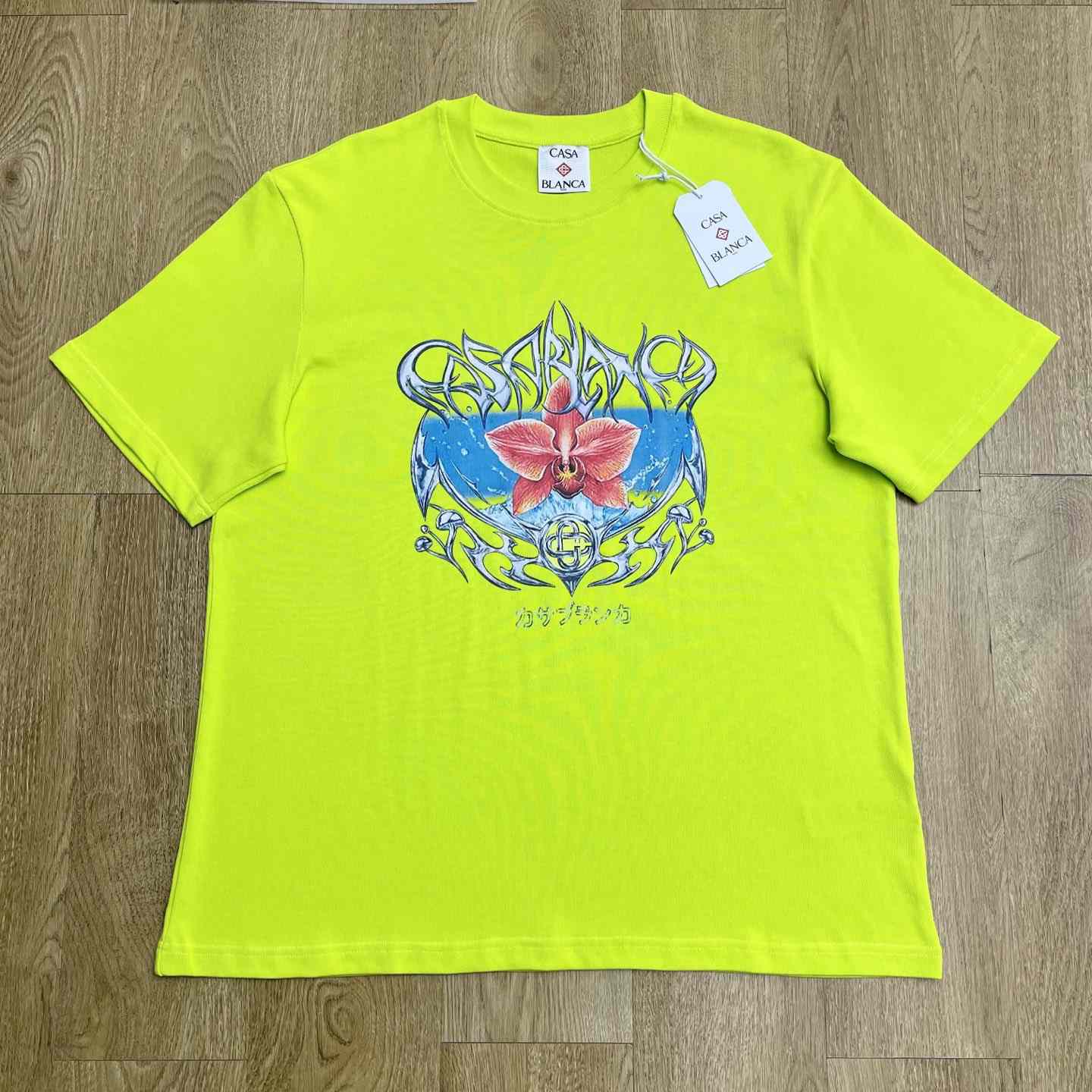 Casablanca Blades Oversized Short Sleeve T-Shirt   C1086 - DopestKickz