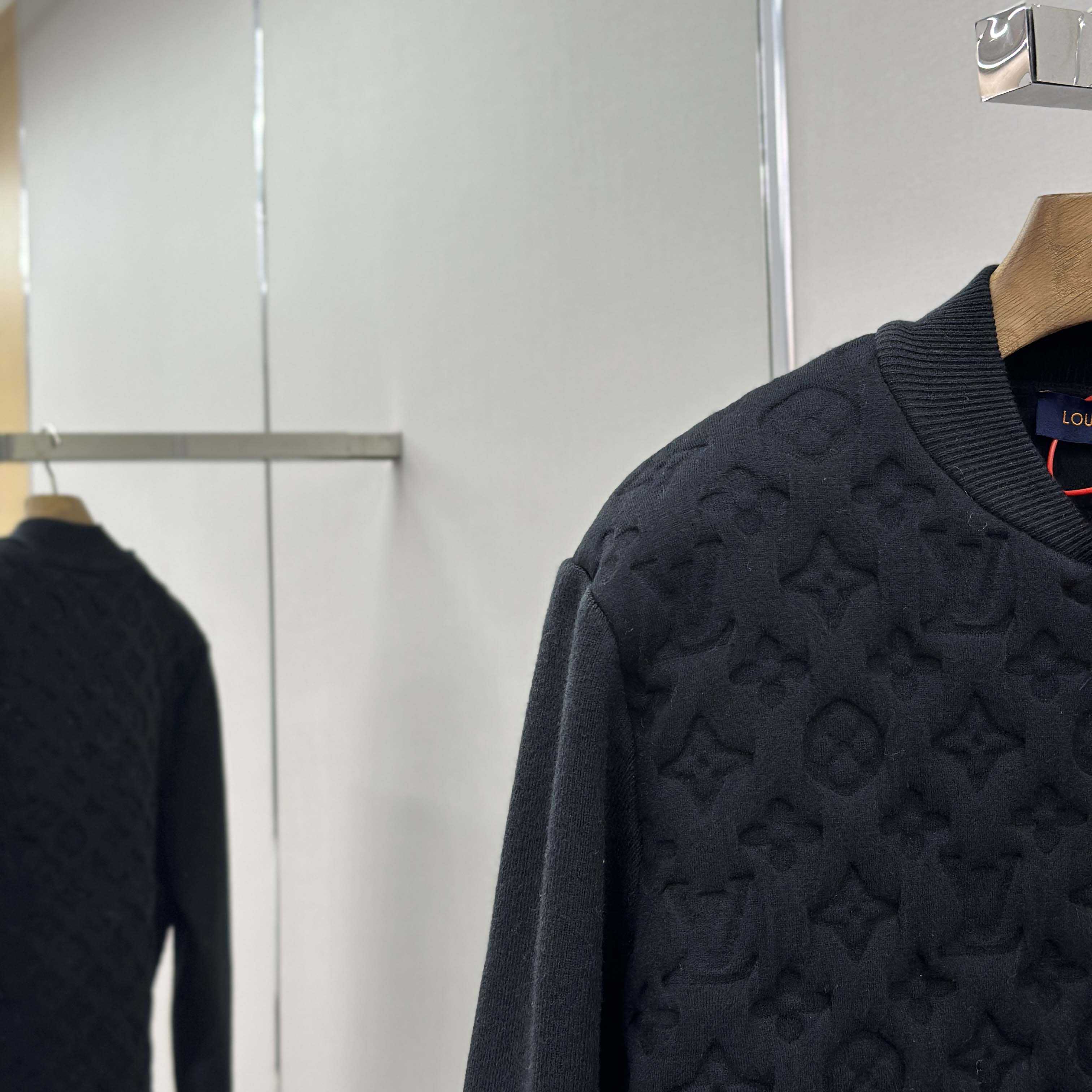 Louis Vuitton Monogram Padded Wool Blend Bomber   1AGJV7 - DopestKickz