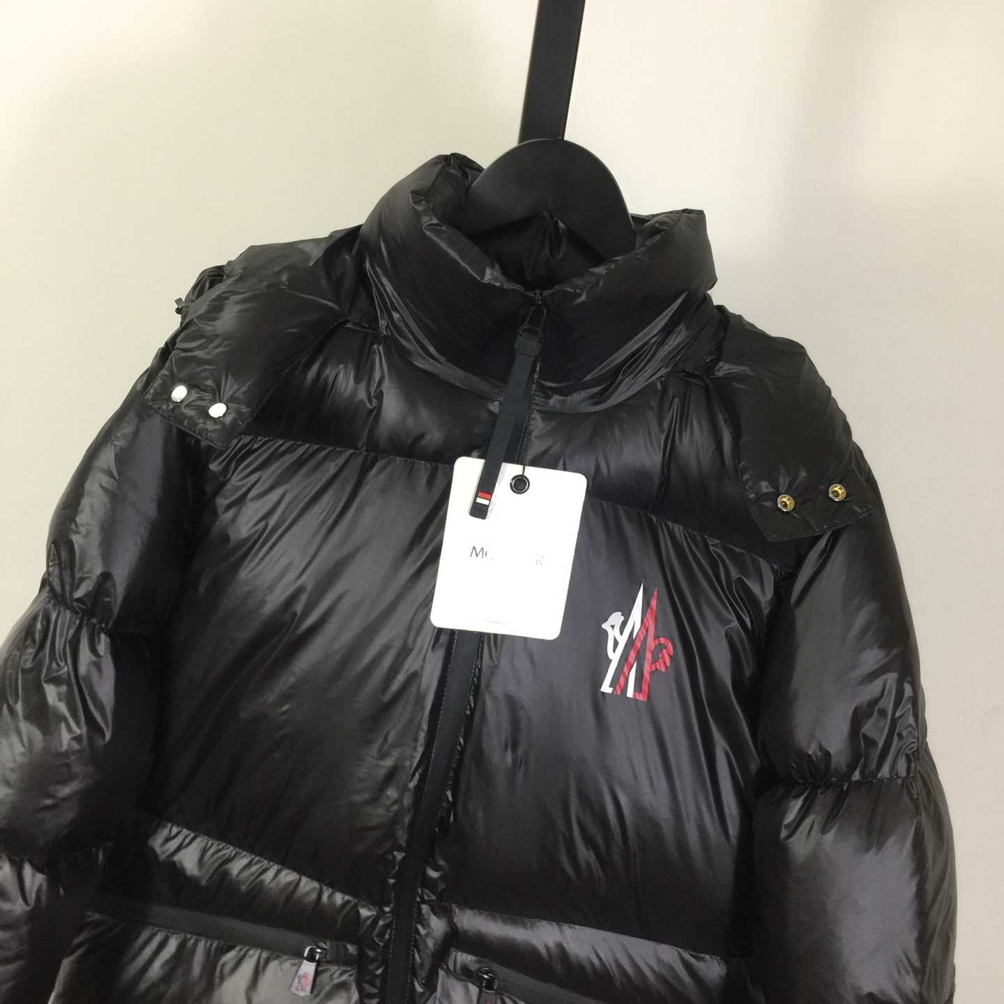 Moncler Hooded Short Down Jacket - DopestKickz