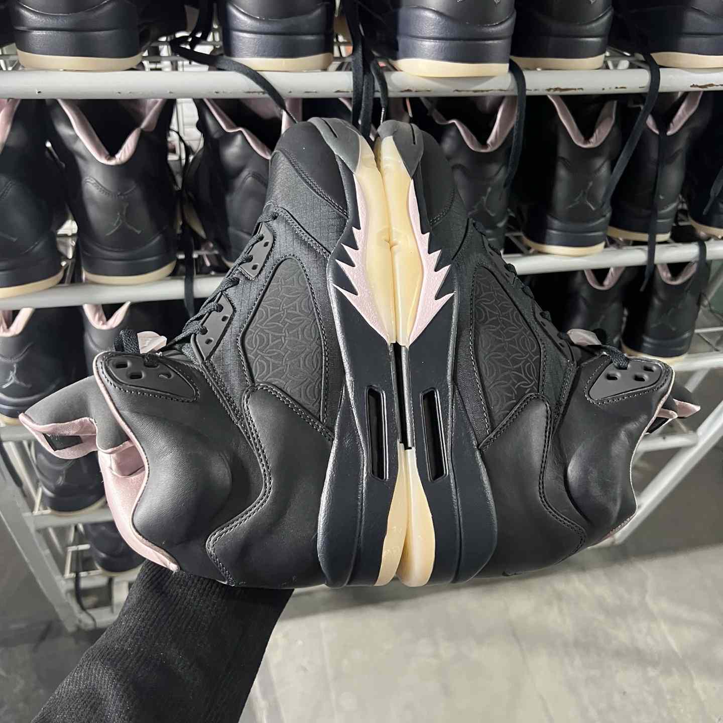 PSG x Air Jordan 5 “Off Noir” HQ3004-001  - DopestKickz