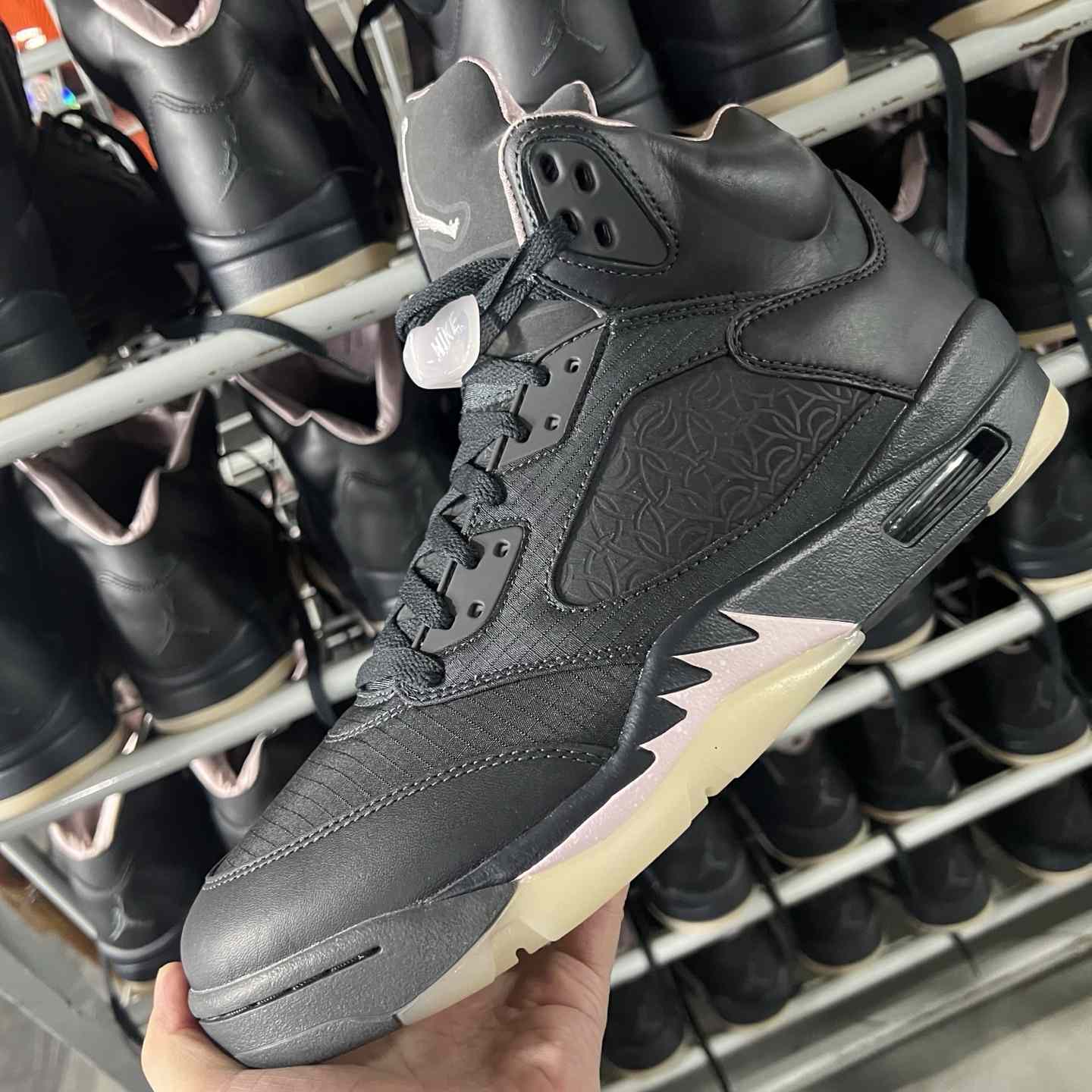 PSG x Air Jordan 5 “Off Noir” HQ3004-001  - DopestKickz