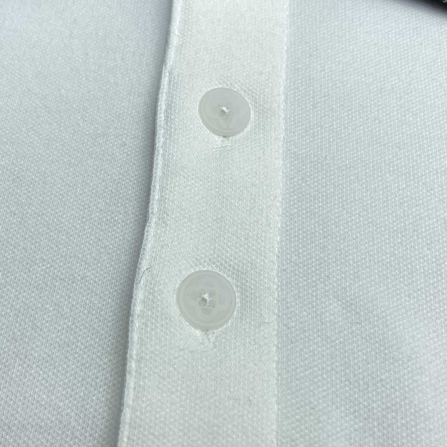 Casablanca Laurel Pique Short Sleeve Polo Shirt    c1097 - DopestKickz