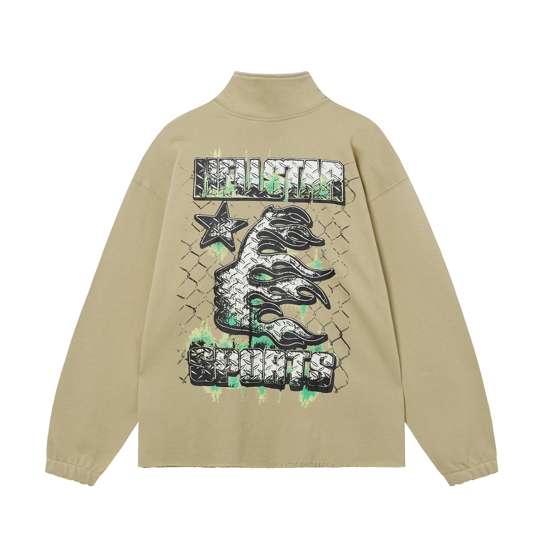 Hellstar Half Zip Sweatshirt - DopestKickz