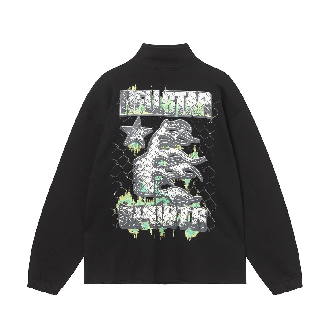 Hellstar Half Zip Sweatshirt - DopestKickz