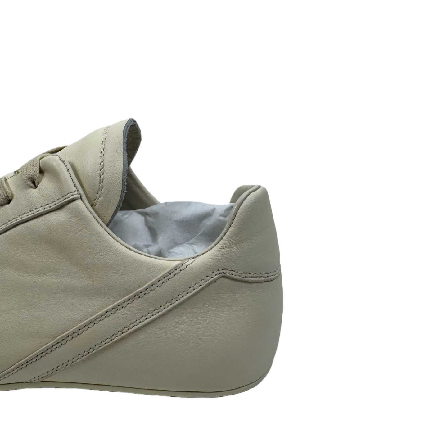 Rick Owens Minimal Sneak Leather Panel Sneakers - DopestKickz