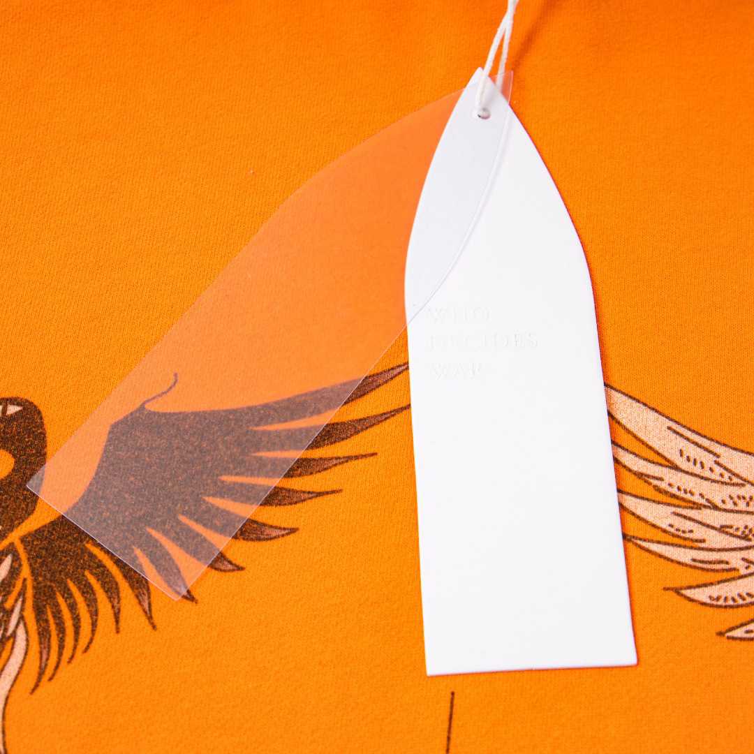 Who Decides War Nefarious Bird-print Hoodie - DopestKickz