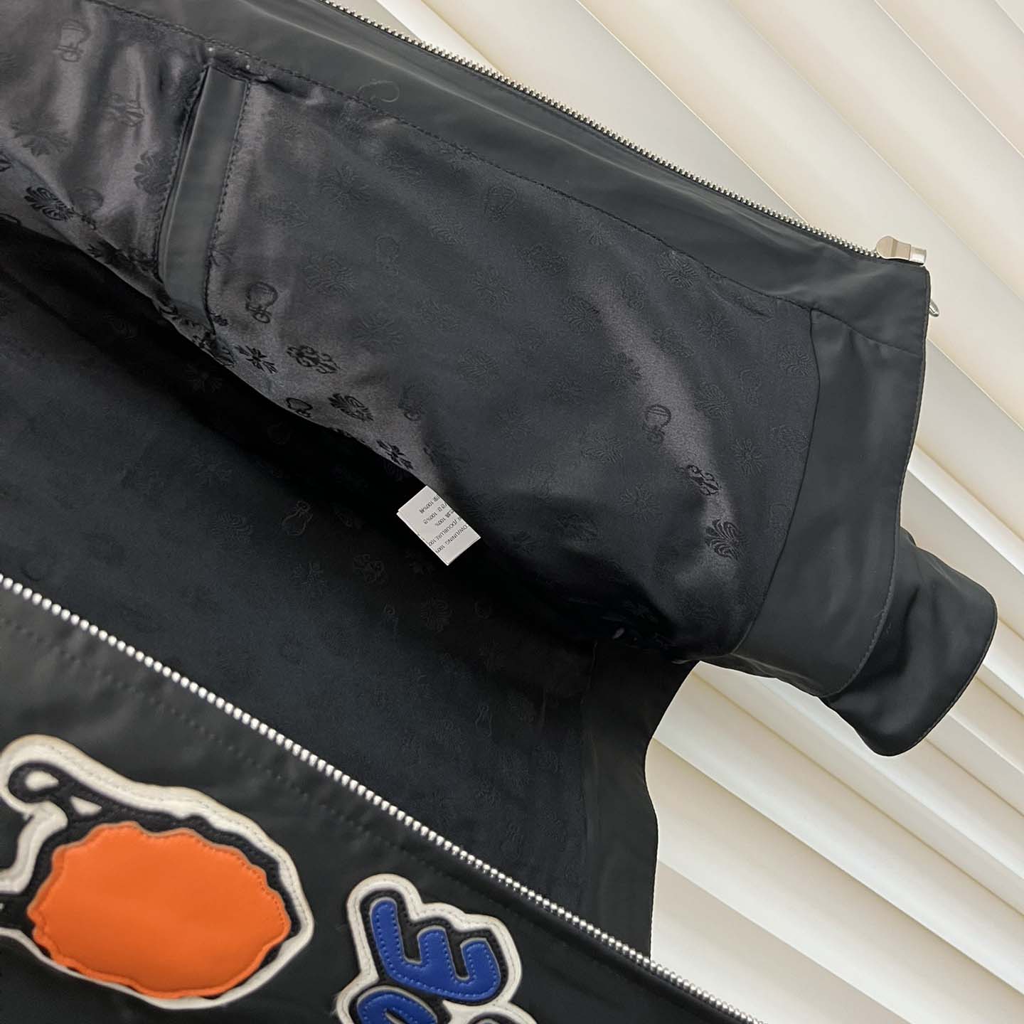 Chrome Hearts Matty Boy Cross patch Zip Up Jacket  - DopestKickz