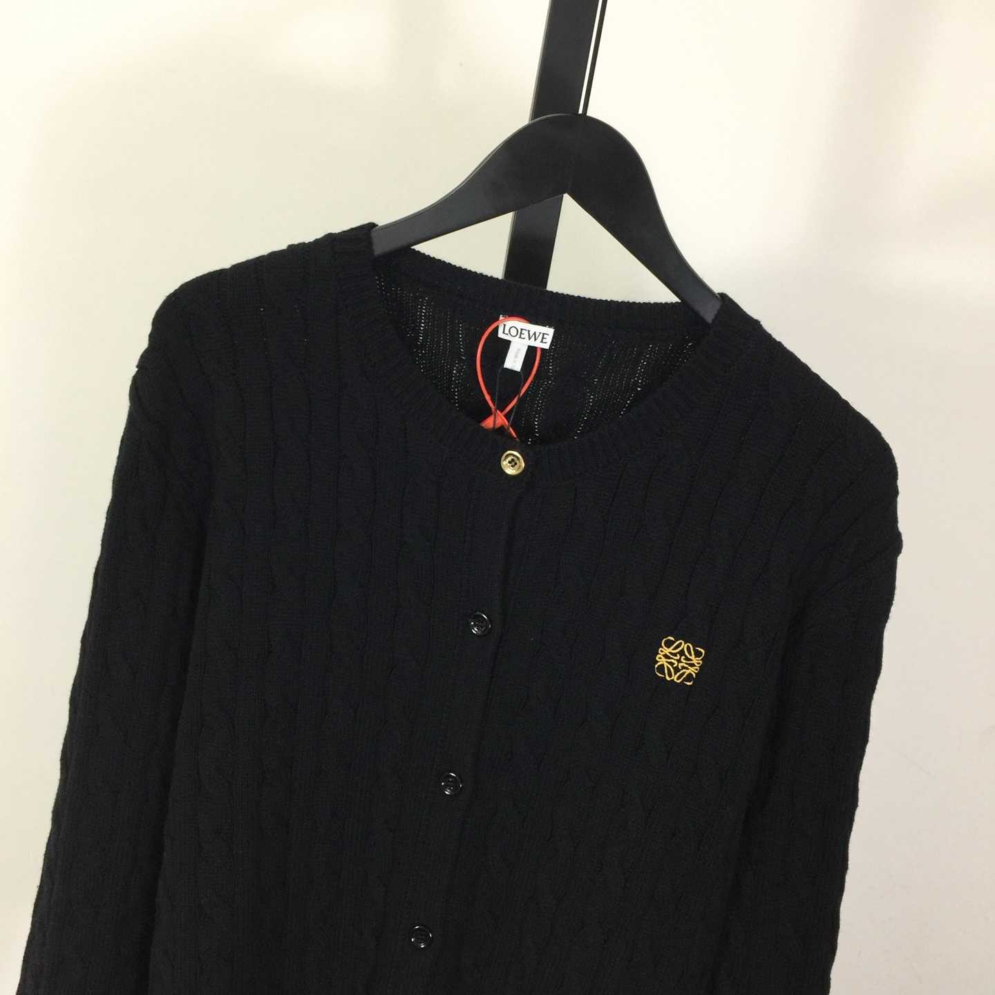 Loewe Cardigan In Cotton - DopestKickz