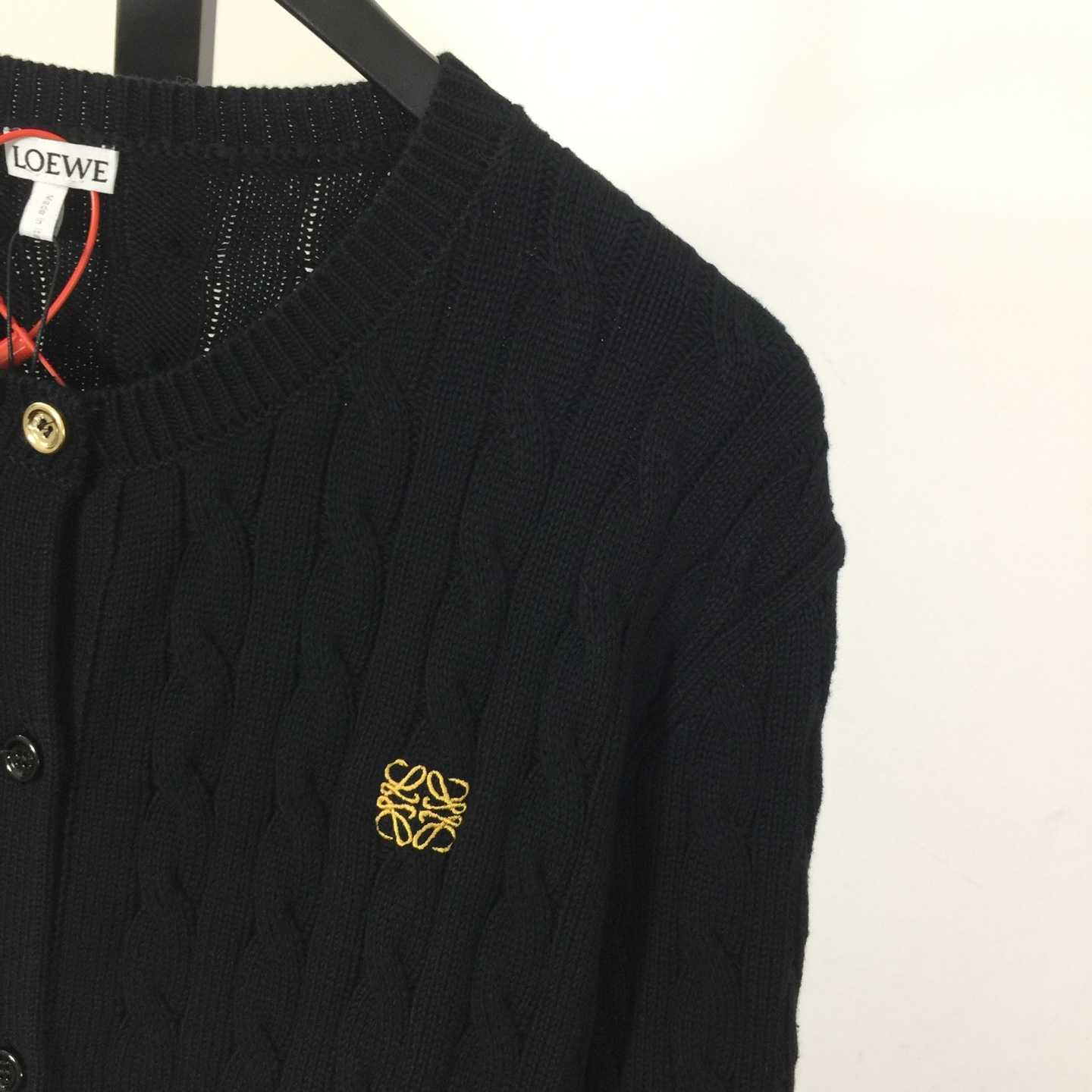 Loewe Cardigan In Cotton - DopestKickz