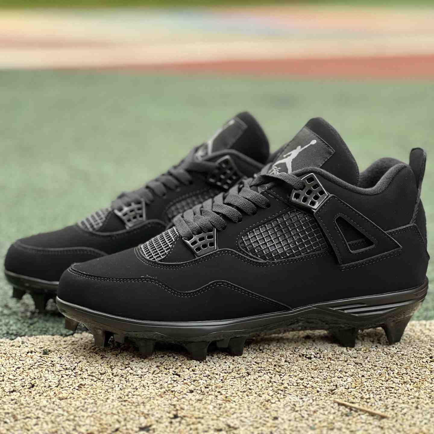 Air Jordan 4 “Black Cat” Football Edition CU1110-010 - DopestKickz