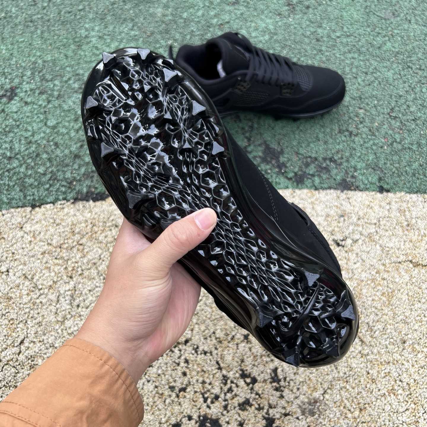 Air Jordan 4 “Black Cat” Football Edition CU1110-010 - DopestKickz