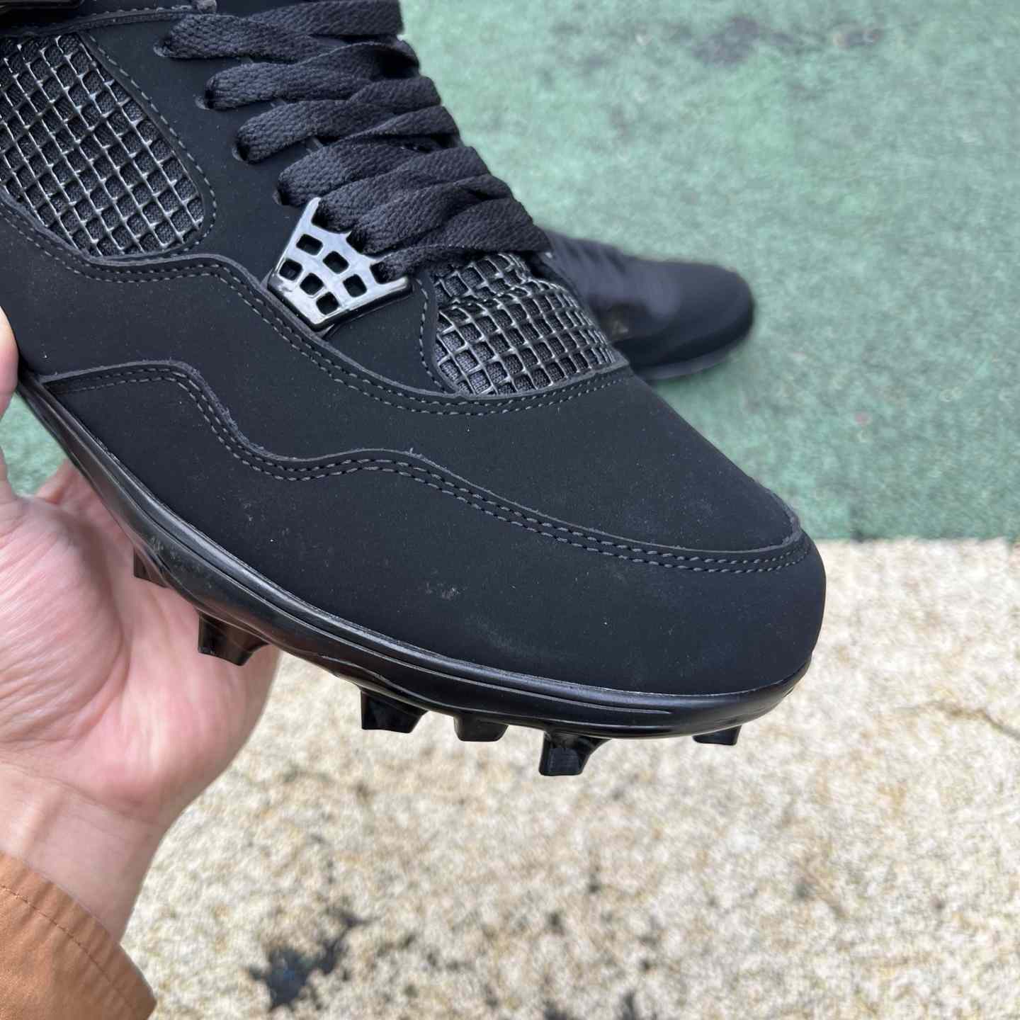 Air Jordan 4 “Black Cat” Football Edition CU1110-010 - DopestKickz