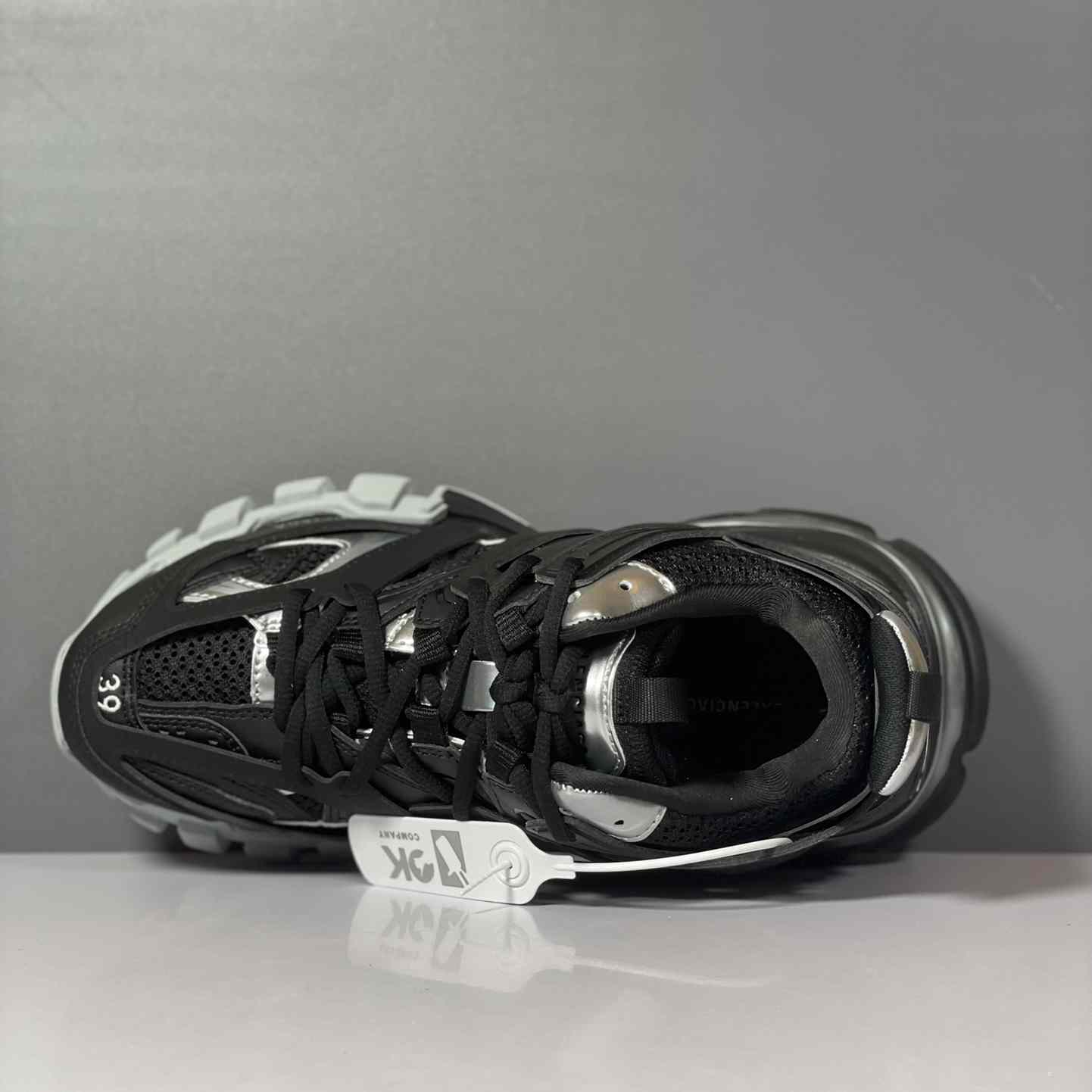 Balenciaga Track Sneaker 'Black Silver' - DopestKickz