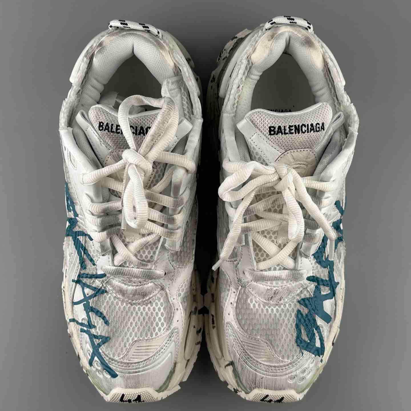 Balenciaga Runner Graffiti Sneakers - DopestKickz