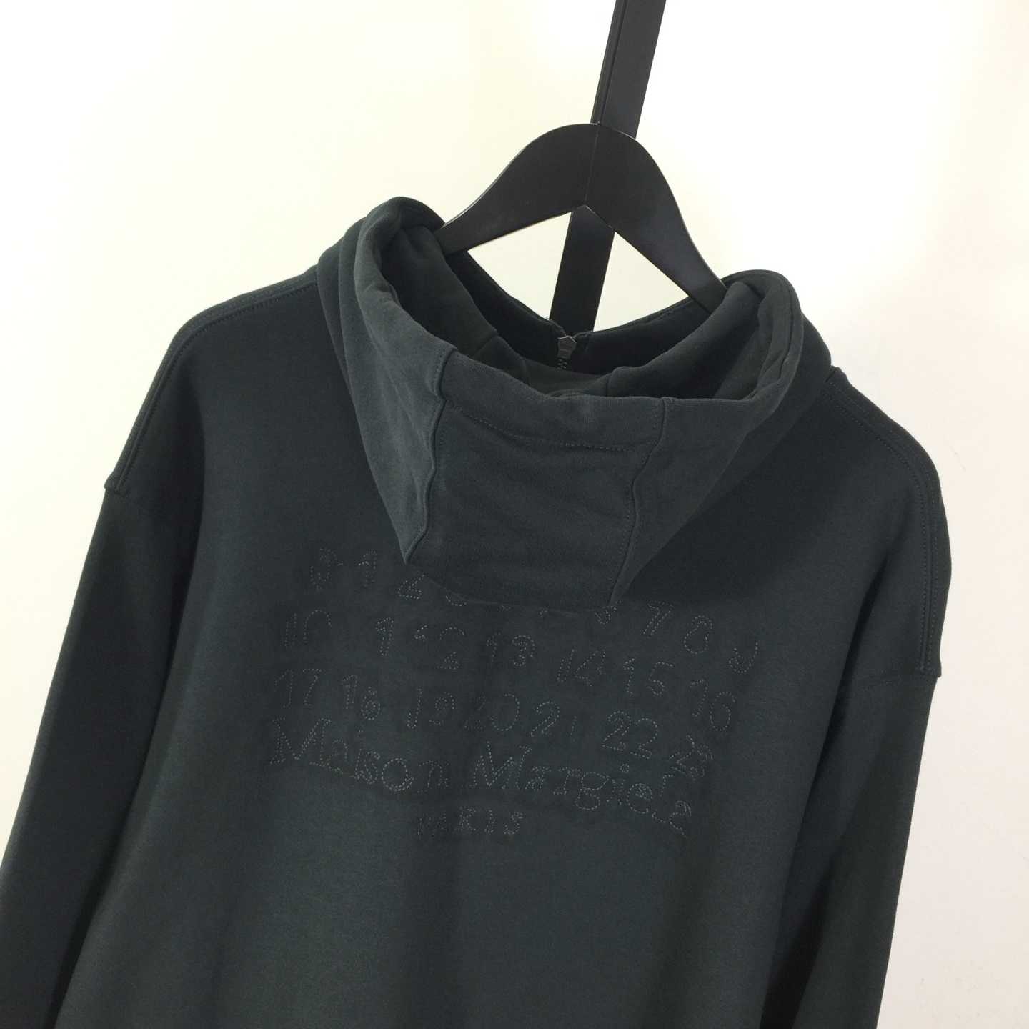 Maison Margiela Embroidered Logo Hoodie - DopestKickz