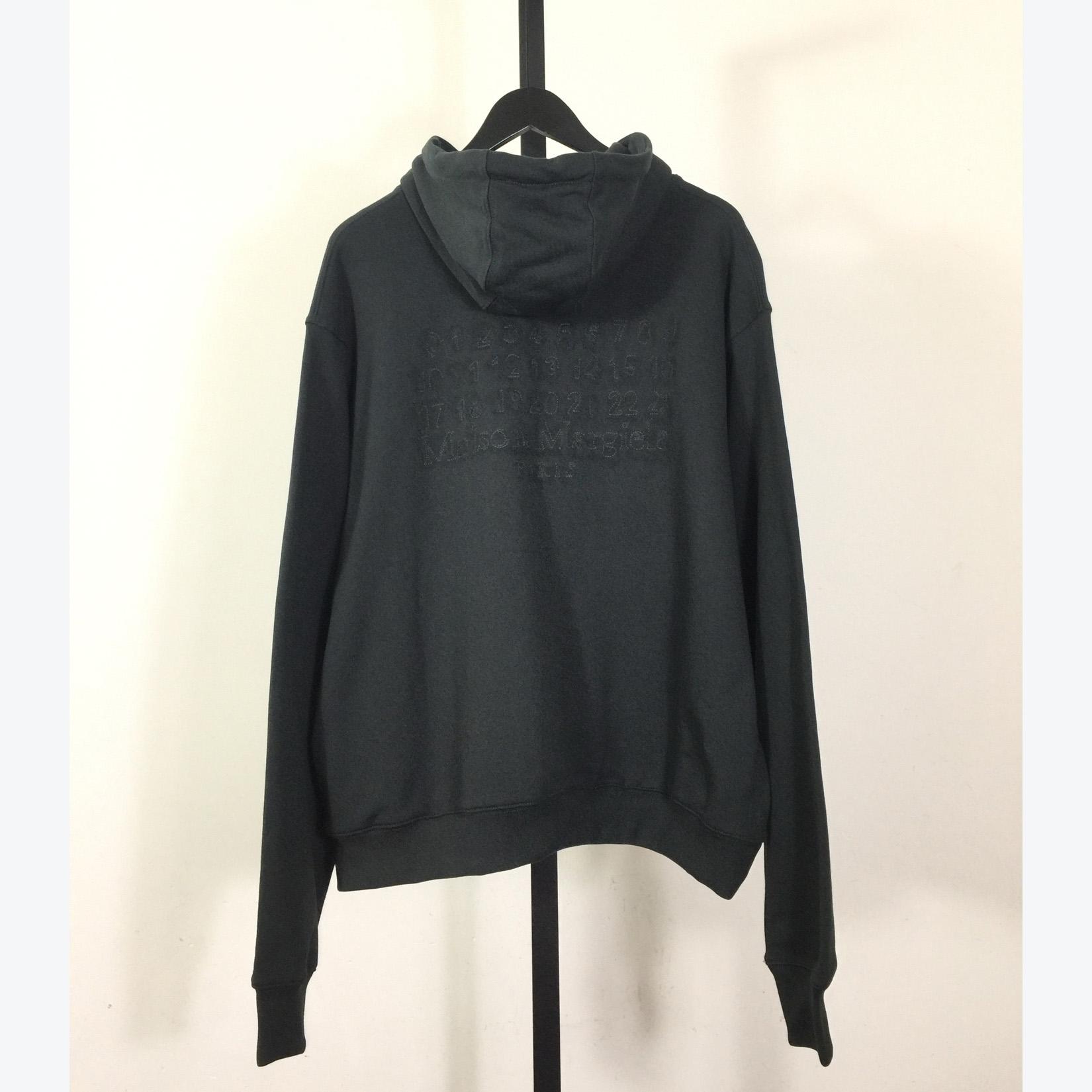 Maison Margiela Embroidered Logo Hoodie - DopestKickz