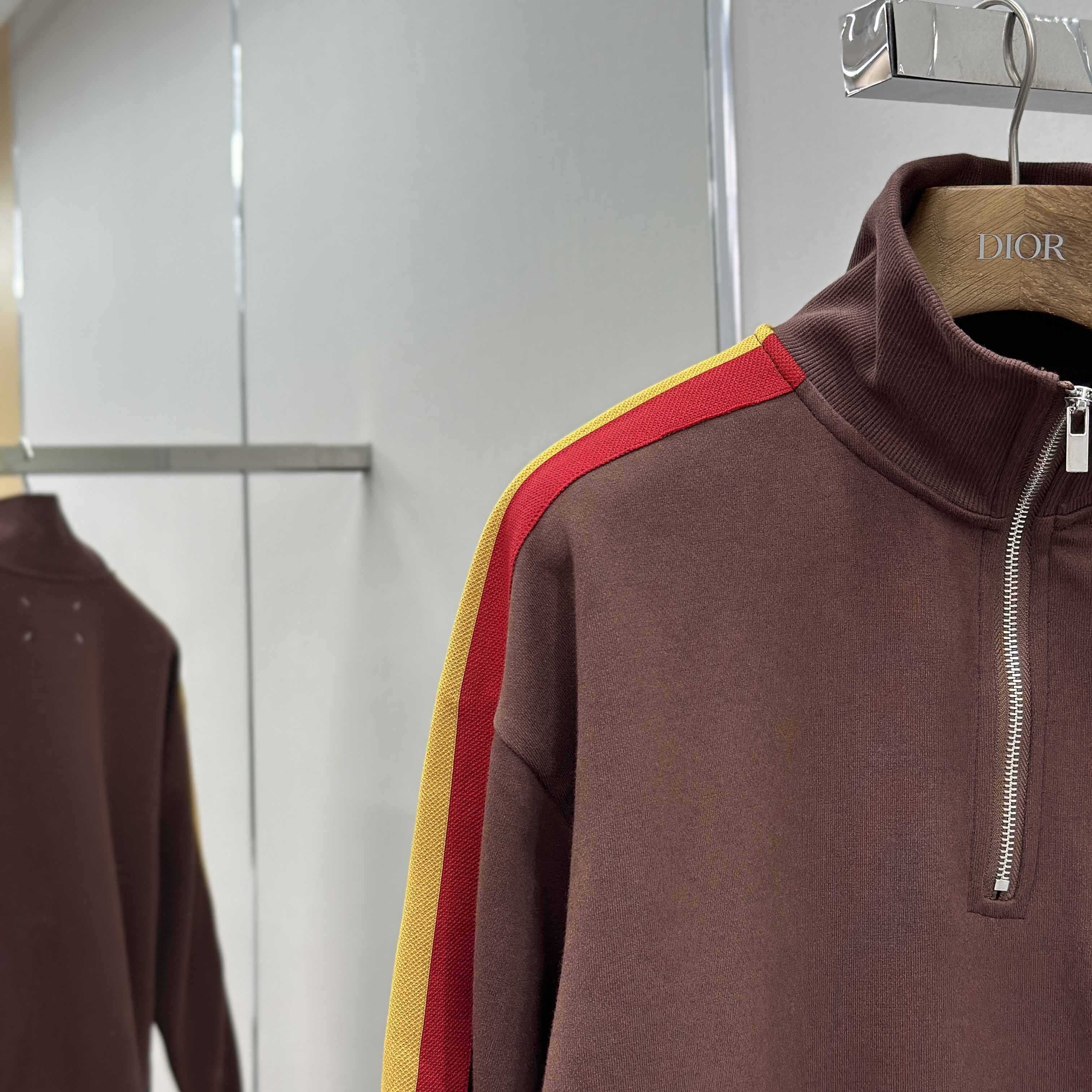 Maison Margiela Zippered High-neck Sweatshirt - DopestKickz