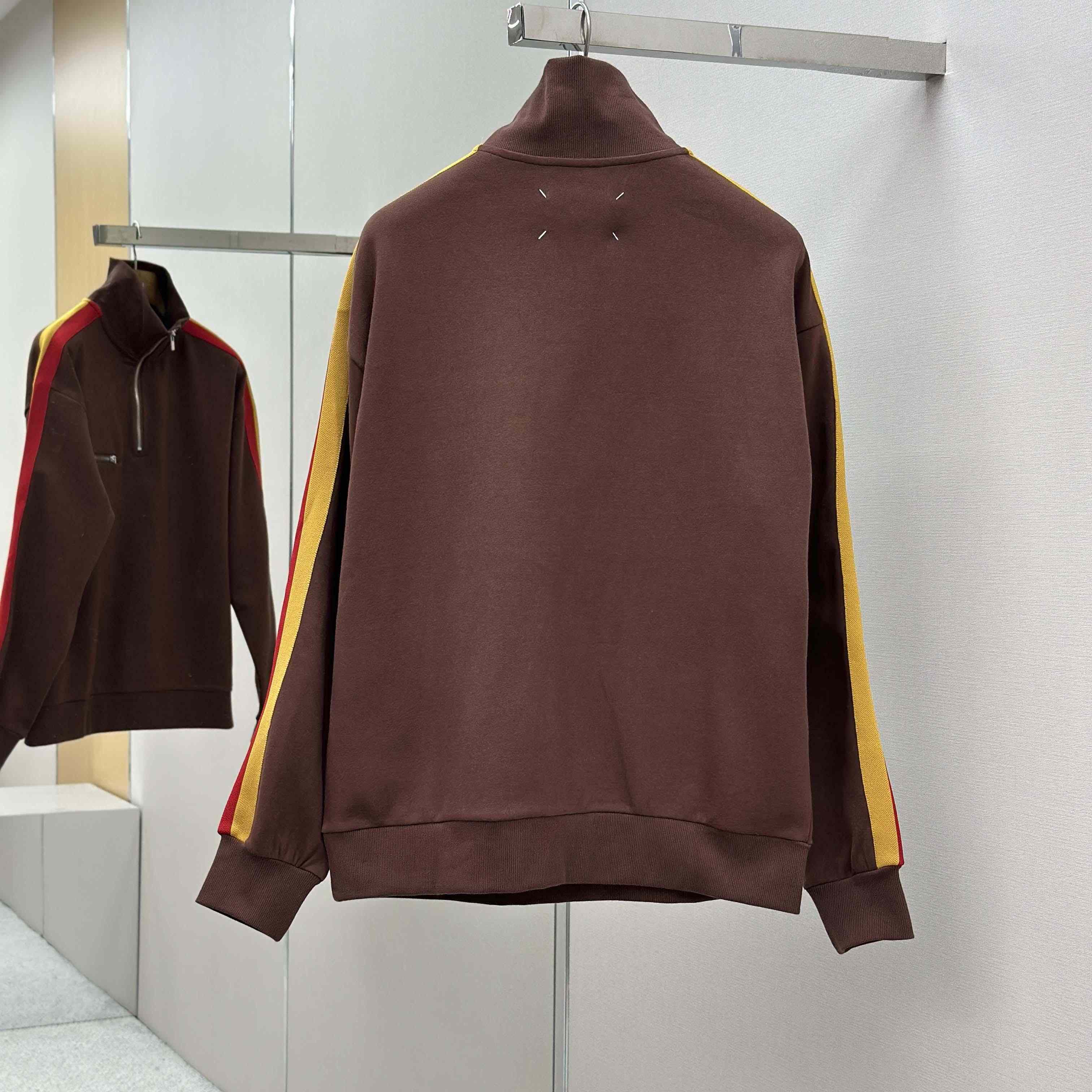Maison Margiela Zippered High-neck Sweatshirt - DopestKickz