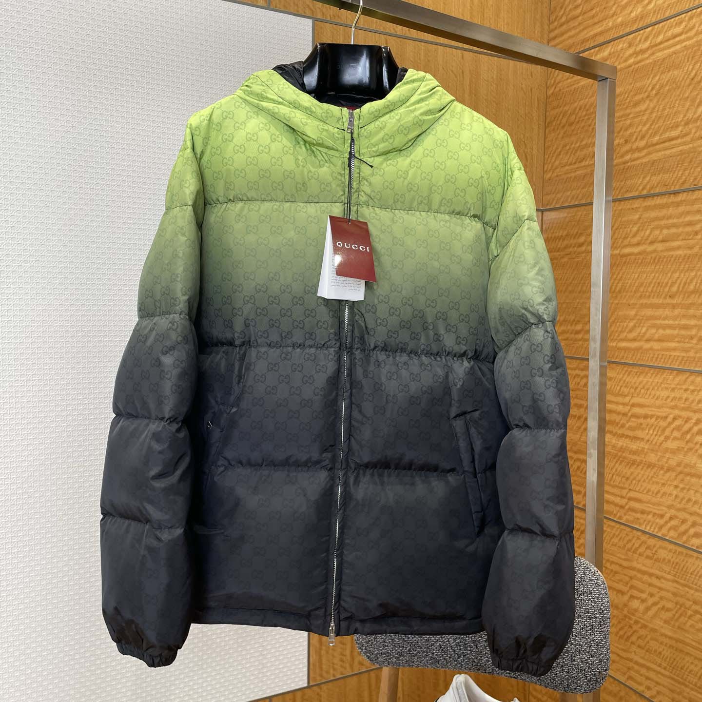 Gucci Printed Poplin Tech Zip Jacket - DopestKickz