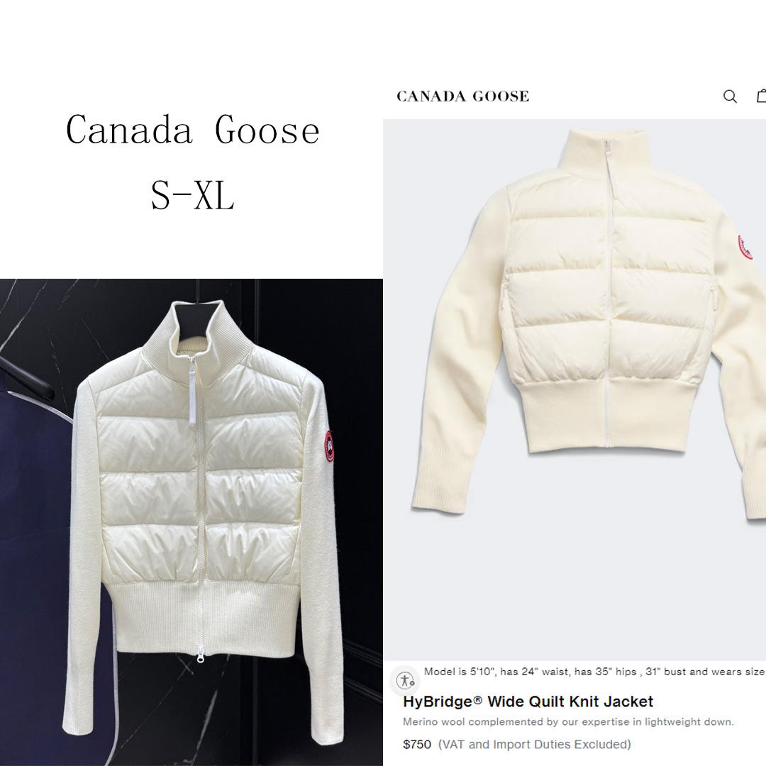 Canada Goose HyBridge® Wide Quilt Knit Jacket - DopestKickz