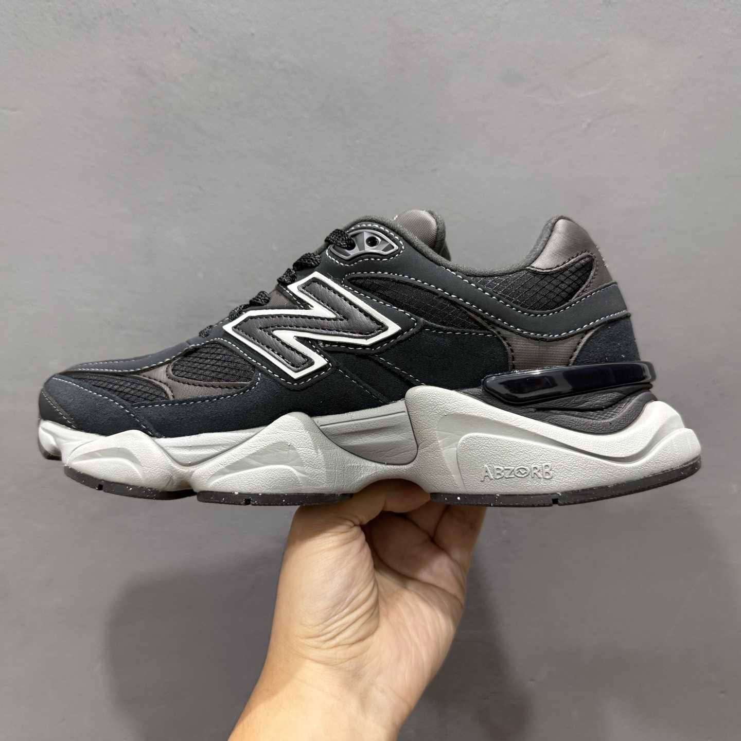 New Balance 9060 “Black/Grey” – Style Code U9060ORA - DopestKickz
