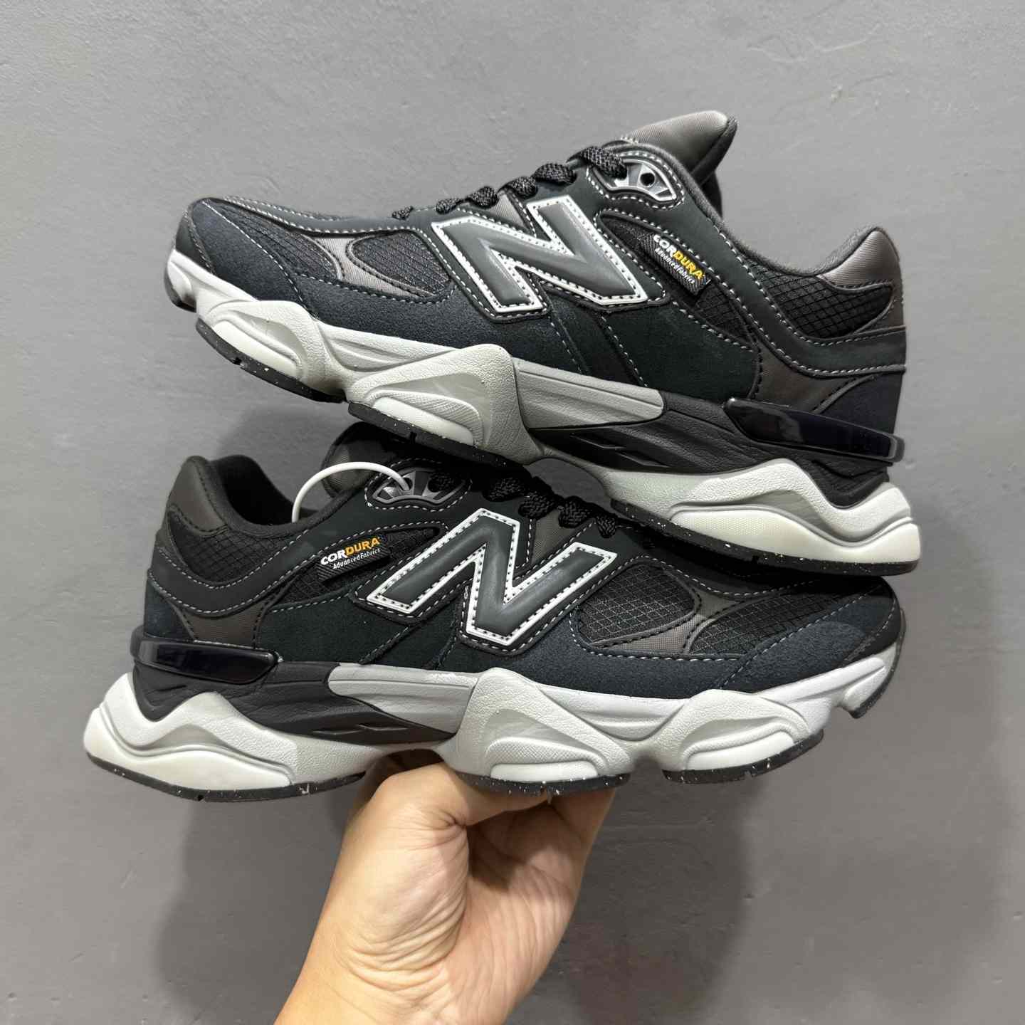 New Balance 9060 “Black/Grey” – Style Code U9060ORA - DopestKickz