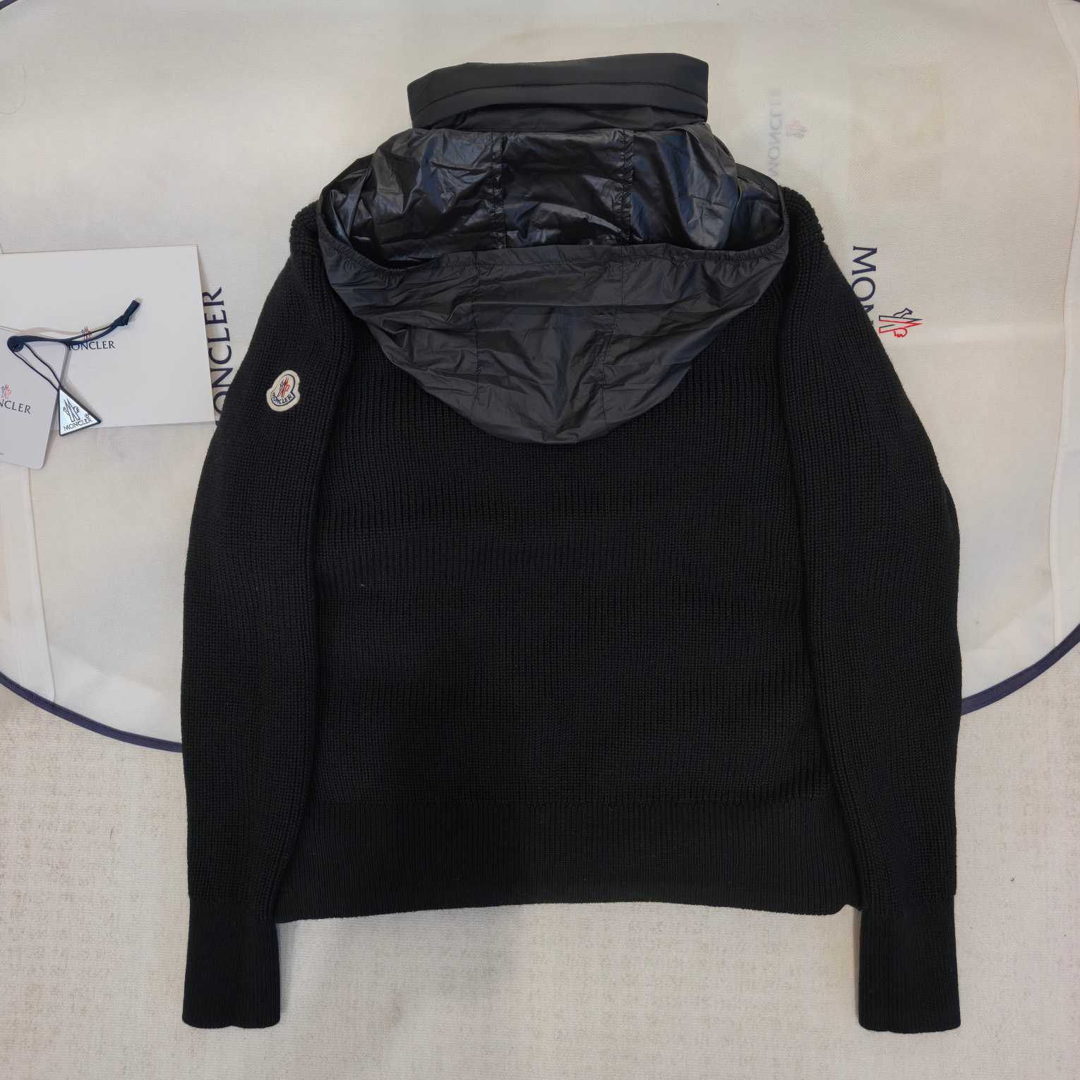 Moncler Padded Wool & Cashmere Zip-Up Cardigan - DopestKickz