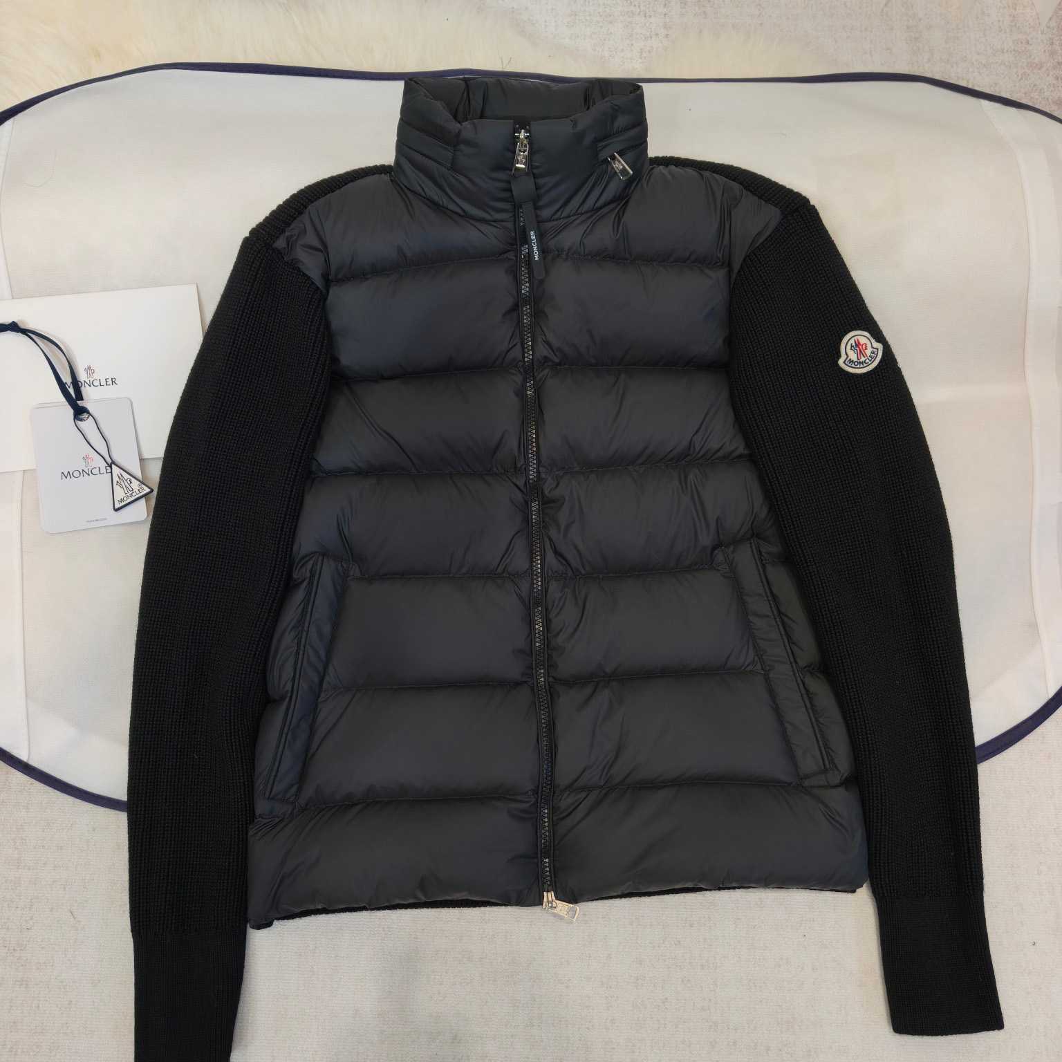 Moncler Padded Wool & Cashmere Zip-Up Cardigan - DopestKickz