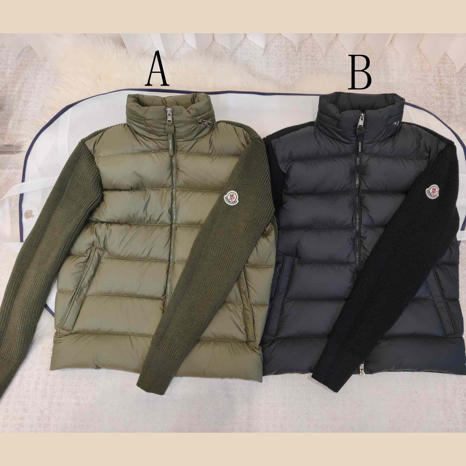 Moncler Padded Wool & Cashmere Zip-Up Cardigan - DopestKickz