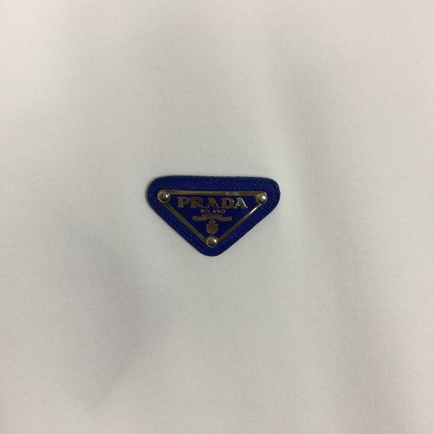 Prada Logo Cotton Tee - DopestKickz