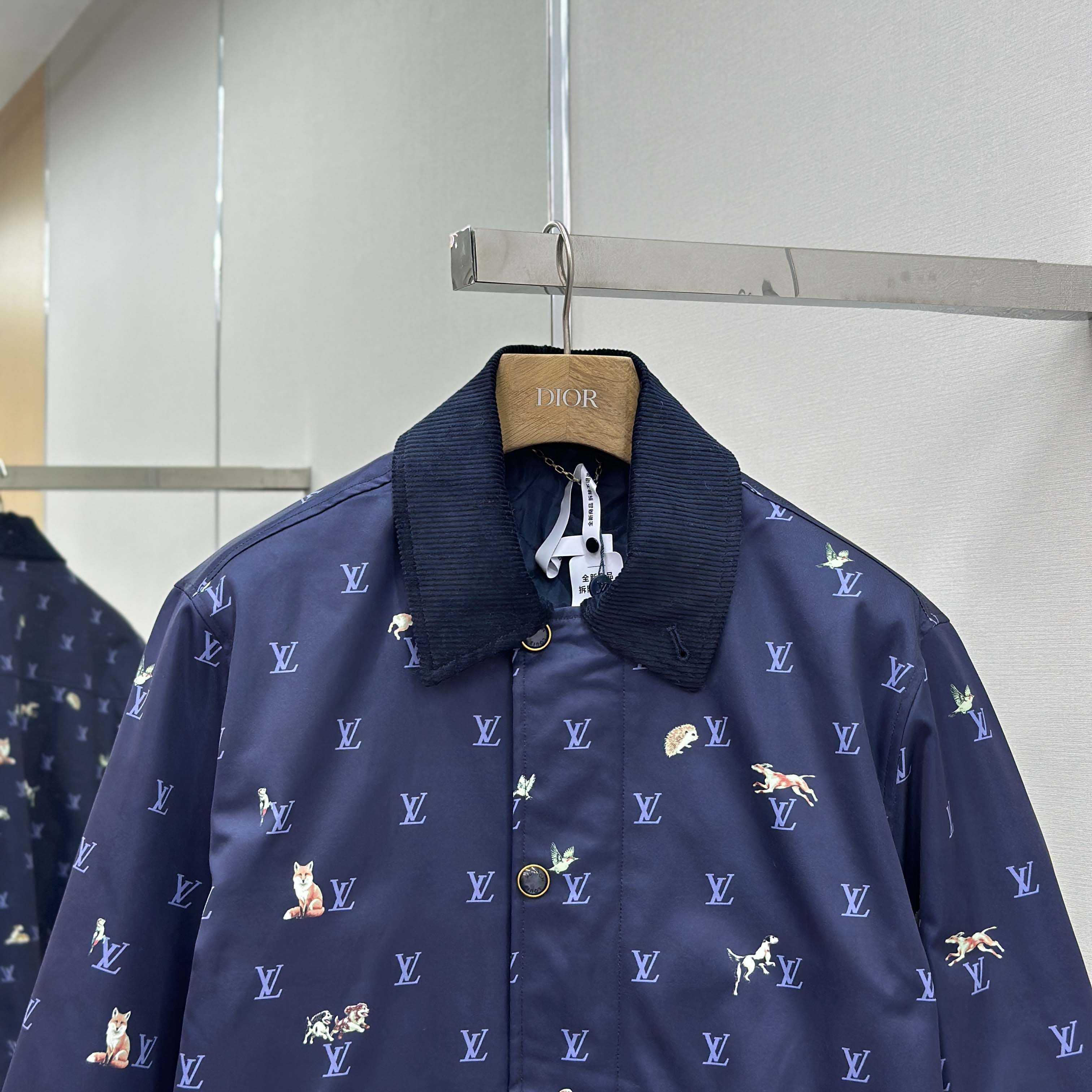 Louis Vuitton LV Blason Padded Jacket   1AJBFR - DopestKickz