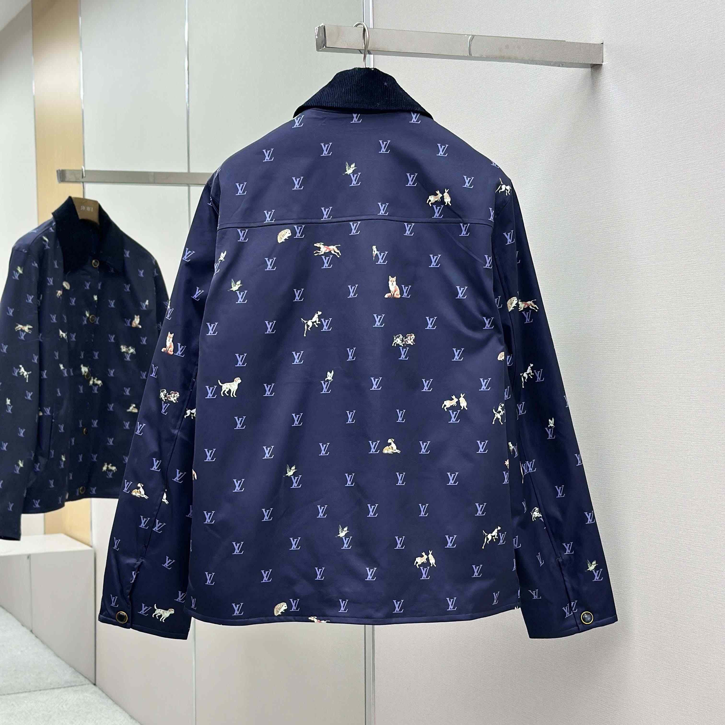 Louis Vuitton LV Blason Padded Jacket   1AJBFR - DopestKickz