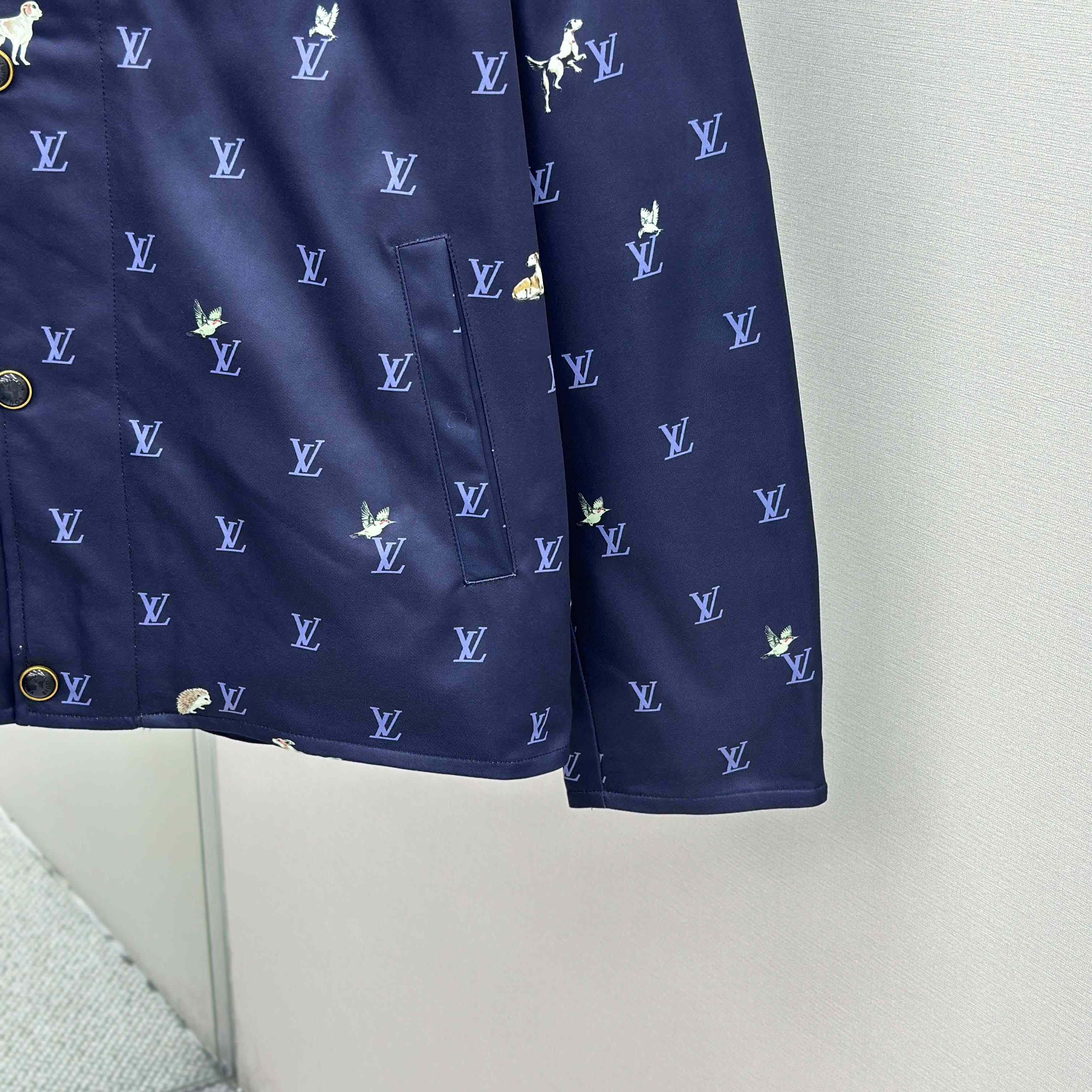 Louis Vuitton LV Blason Padded Jacket   1AJBFR - DopestKickz