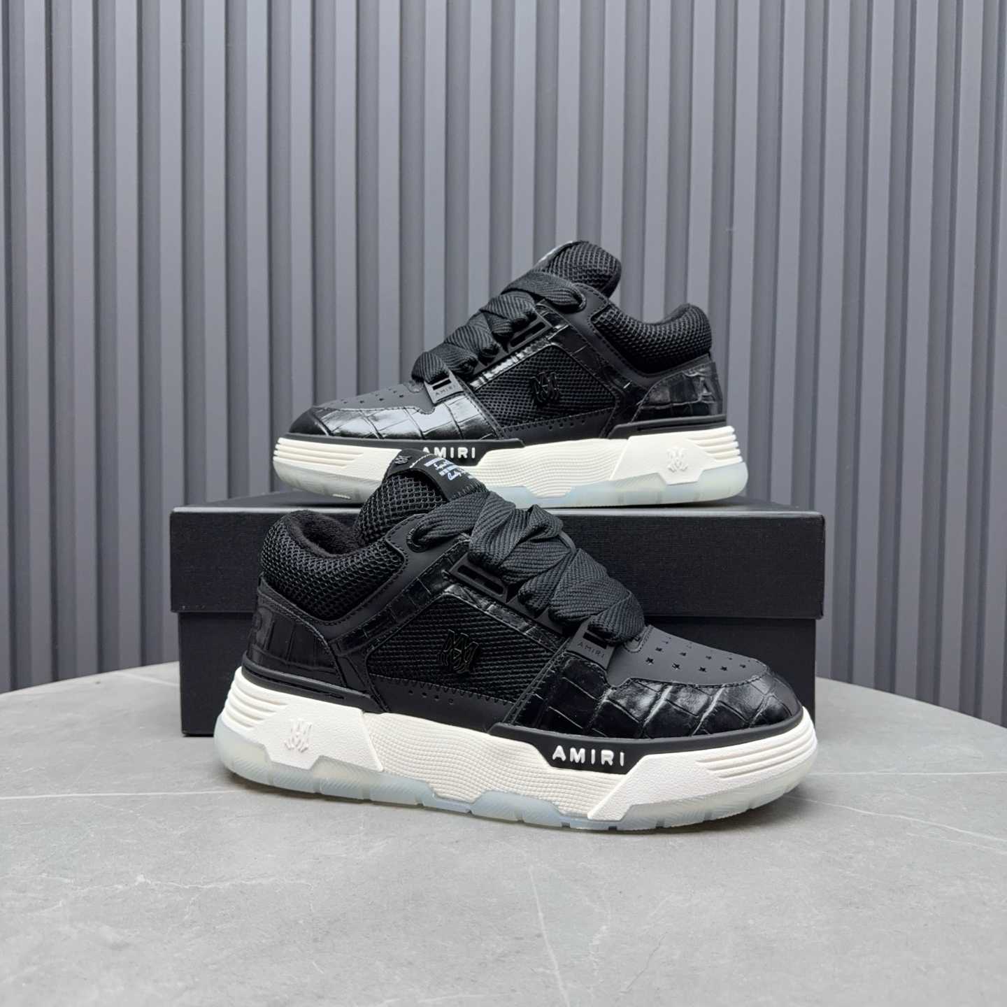 Amiri Croc Debossed Ma-1 - DopestKickz