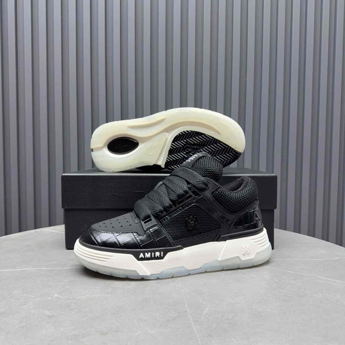 Amiri Croc Debossed Ma-1 - DopestKickz