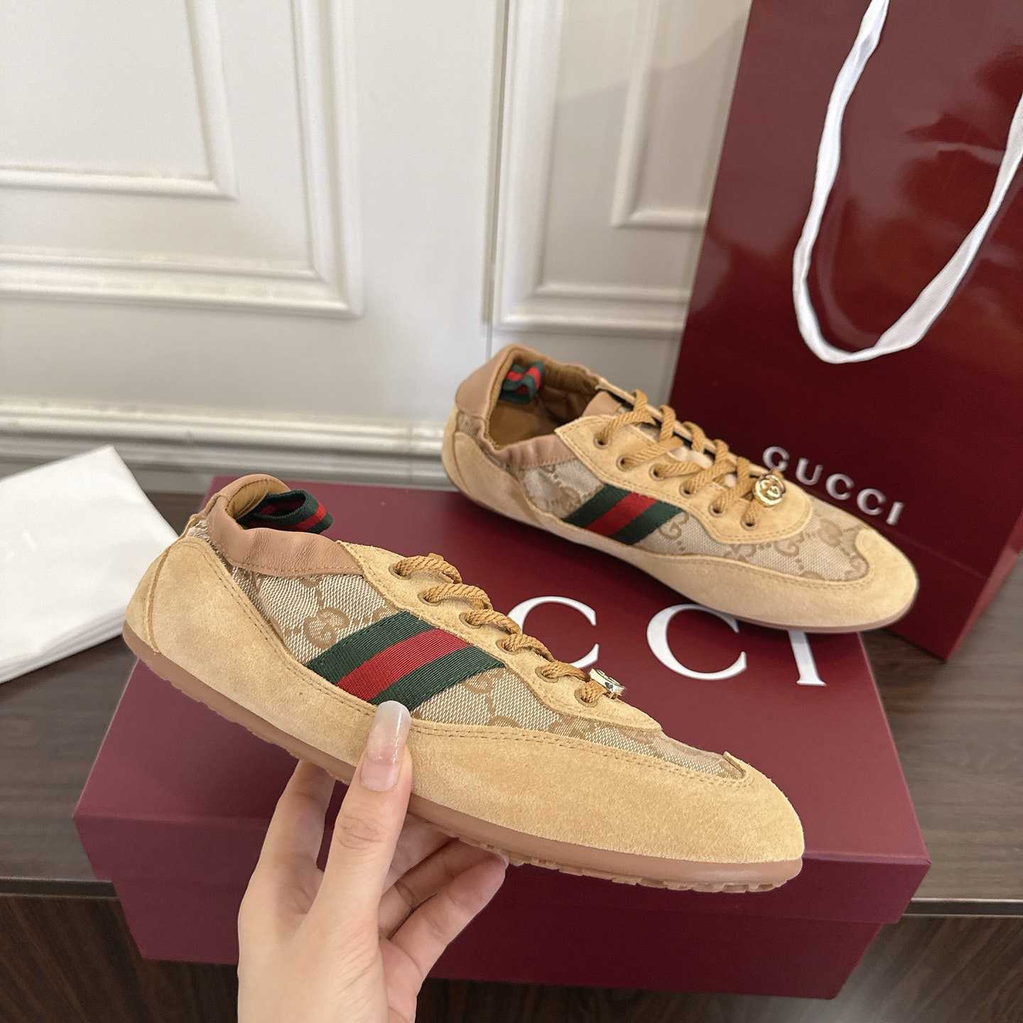 Gucci Women's Gucci Shift Sneaker - DopestKickz