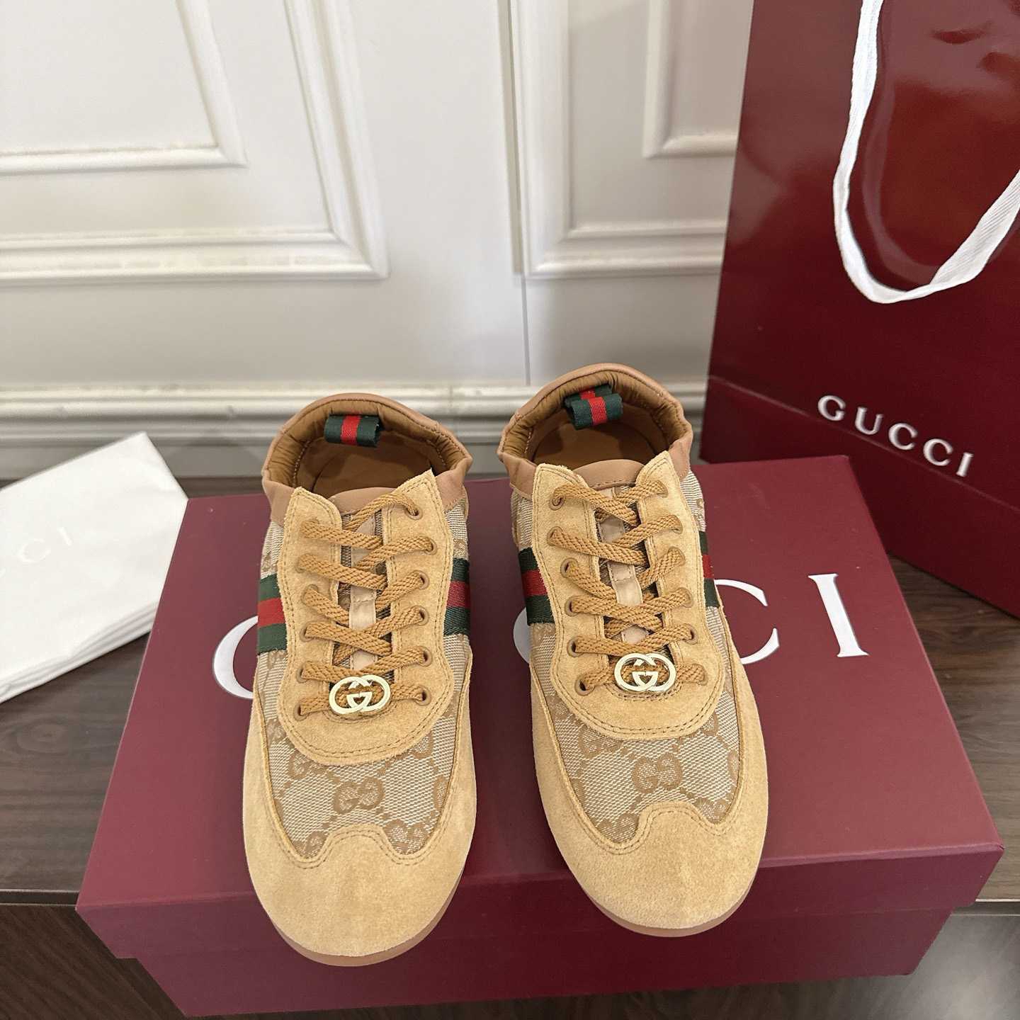 Gucci Women's Gucci Shift Sneaker - DopestKickz