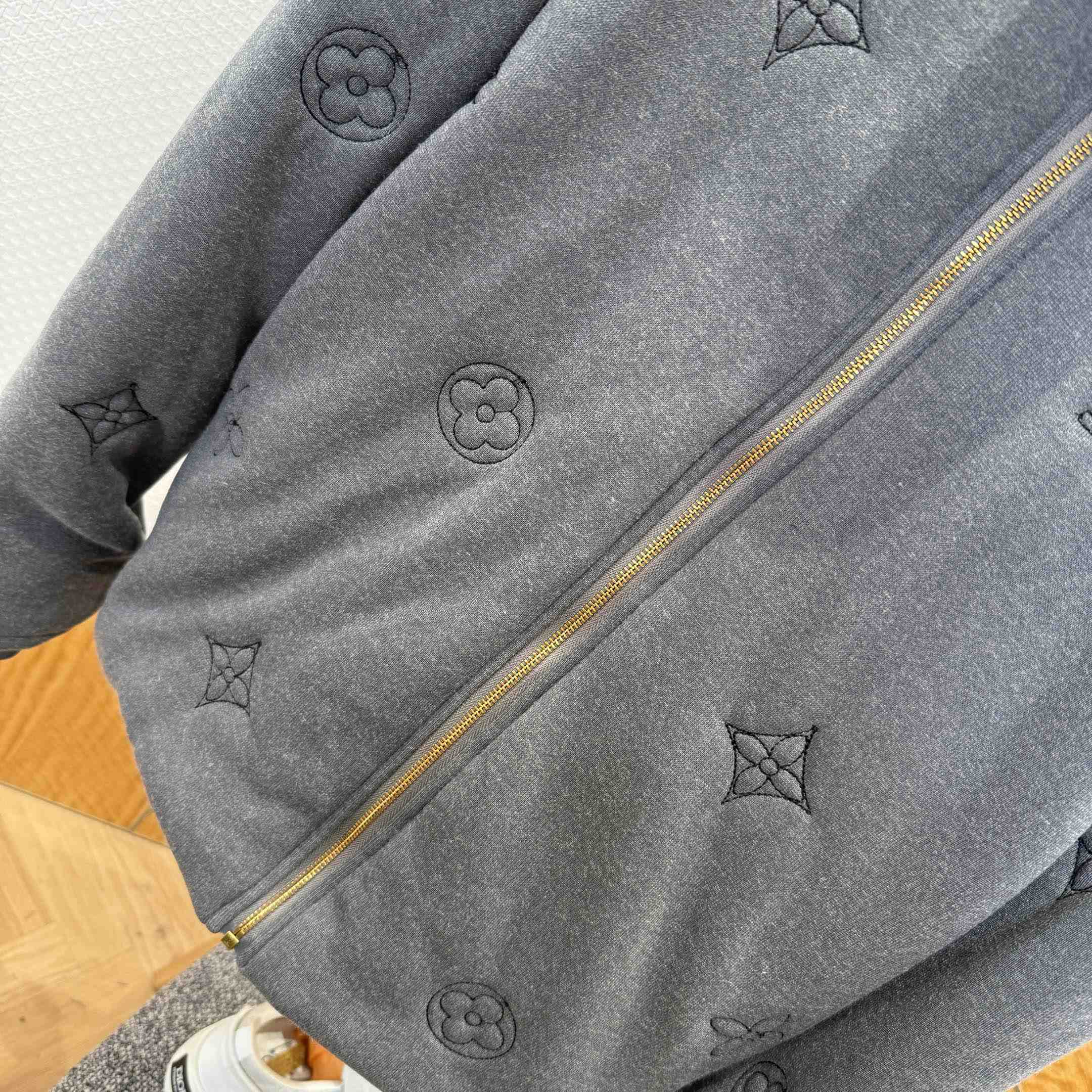 Louis Vuitton Elegant Monogram Knitted Down Blouson  1AJBWO - DopestKickz