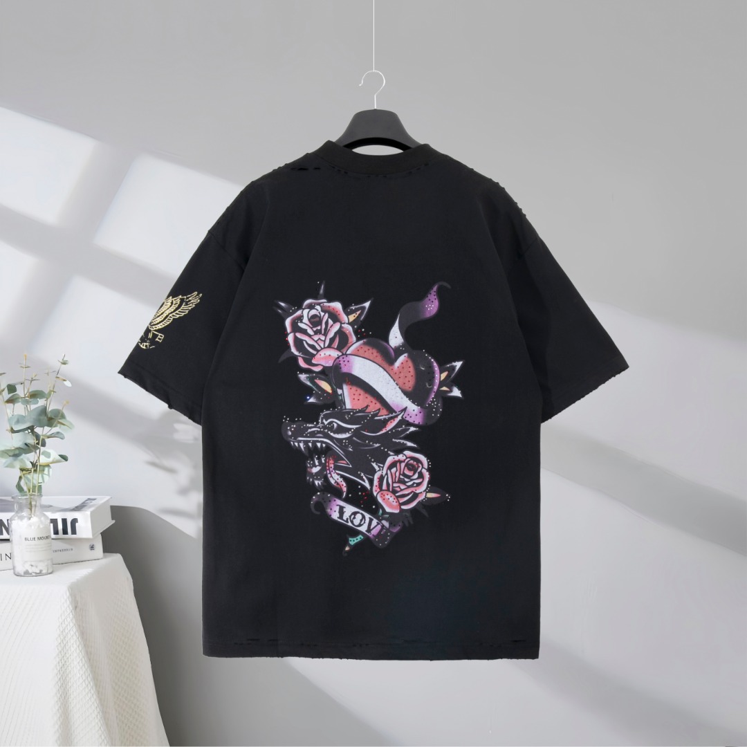 Balenciaga Printed T-shirt - DopestKickz