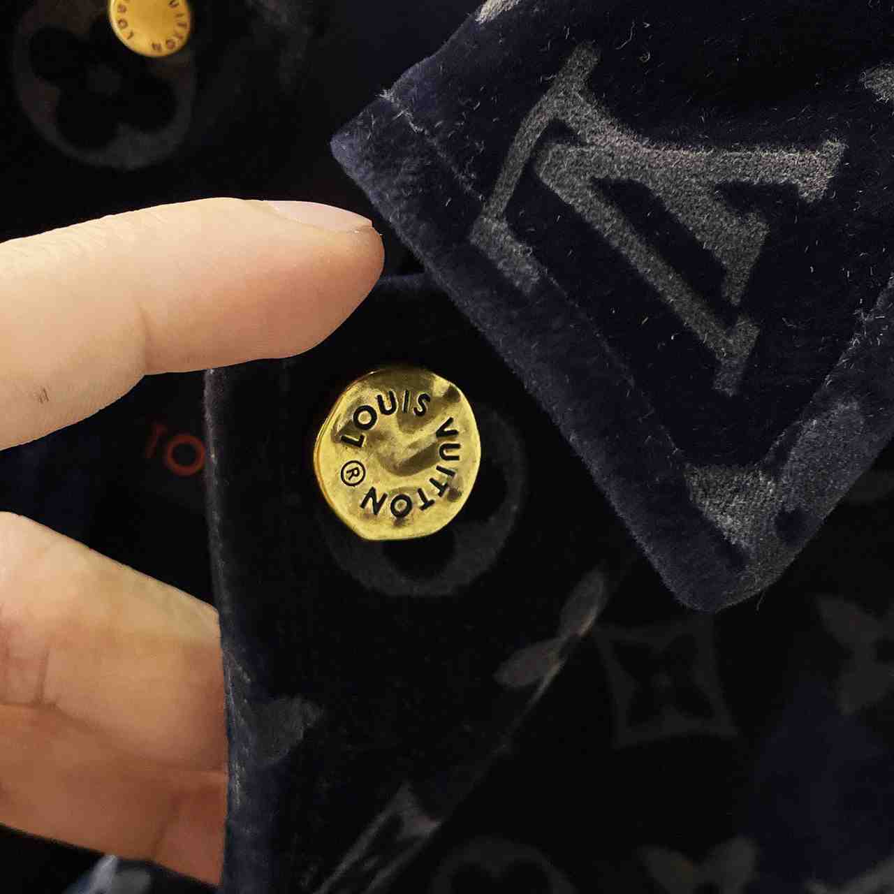 Louis Vuitton Monogram Denim Jacket - DopestKickz