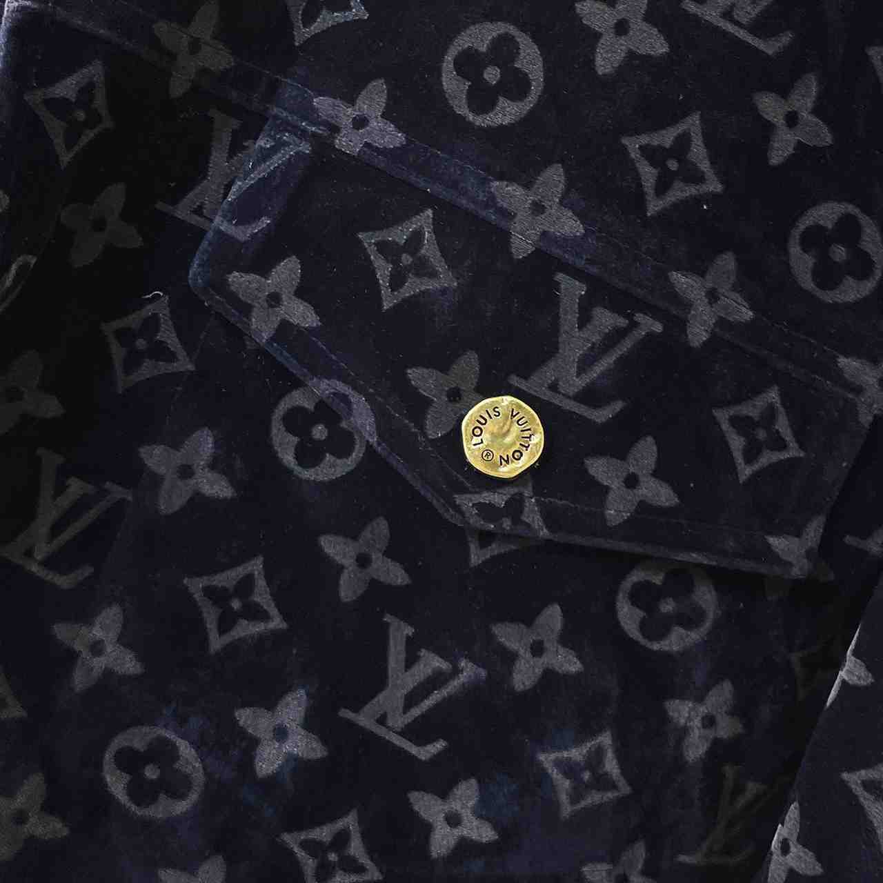 Louis Vuitton Monogram Denim Jacket - DopestKickz