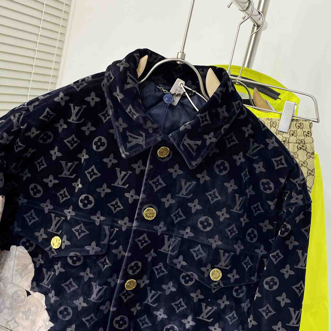 Louis Vuitton Monogram Denim Jacket - DopestKickz