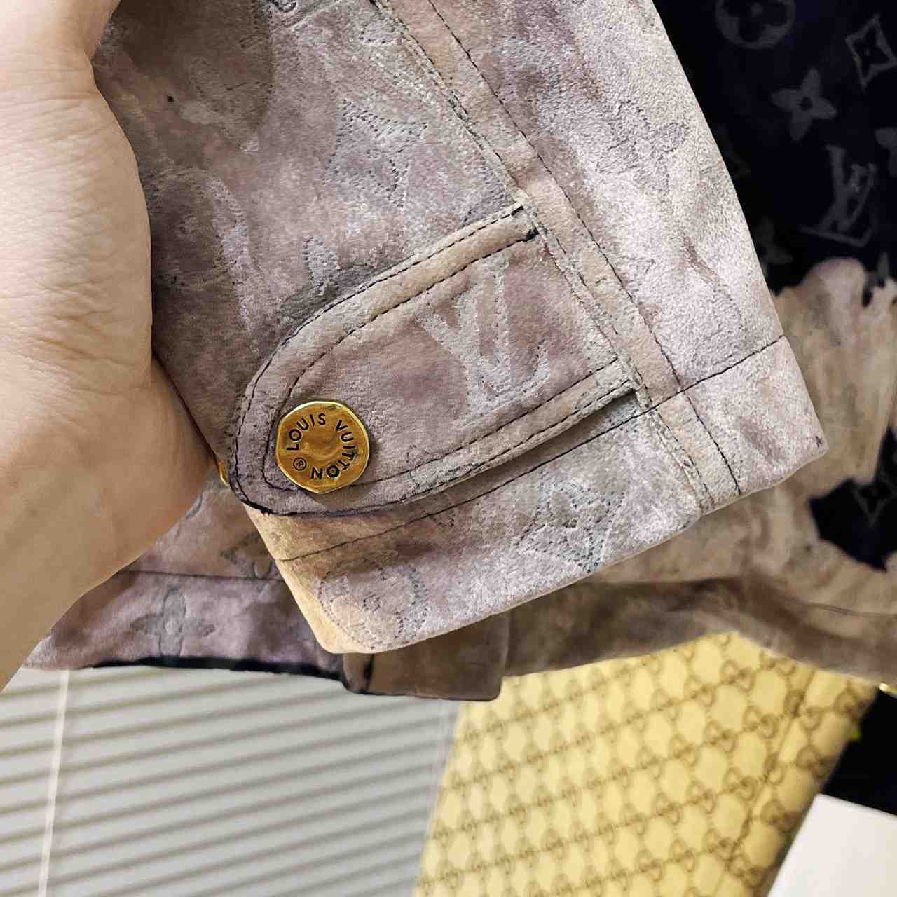 Louis Vuitton Monogram Denim Jacket - DopestKickz